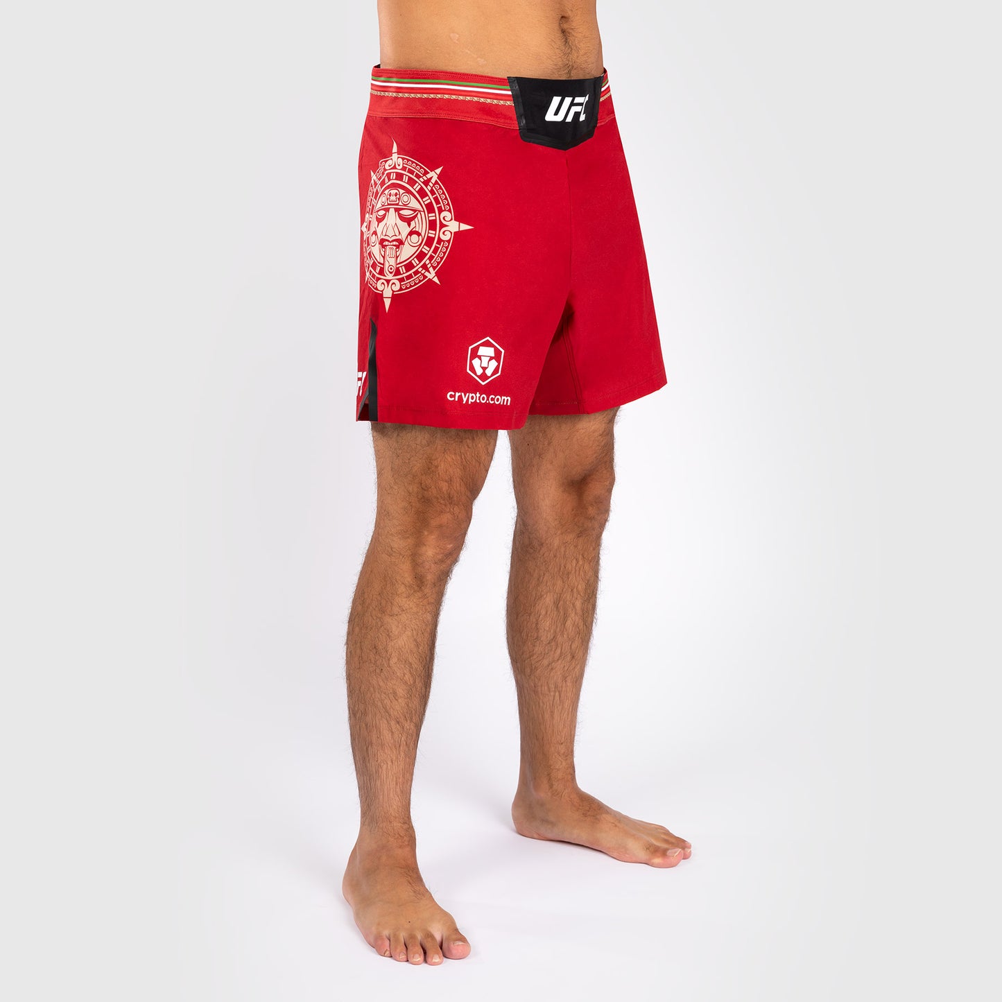 Noche UFC by Venum Authentic Fight Night Мужские шорты для борьбы - короткий крой - красный