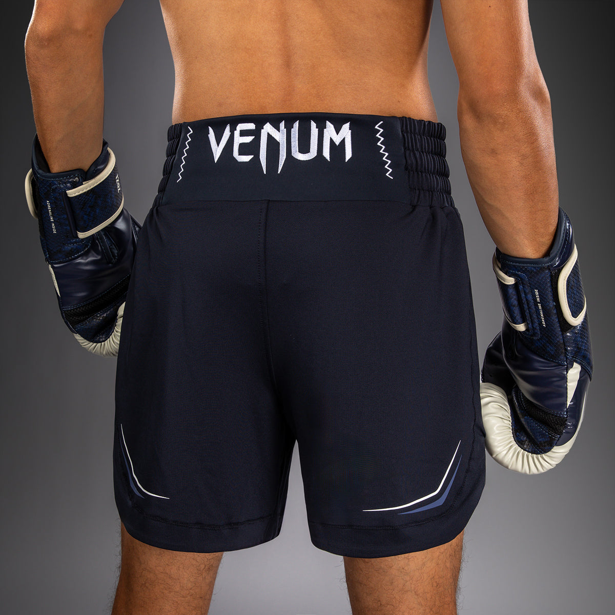 Боксерские шорты Venum G-Core - Тёмно-синий/Белый