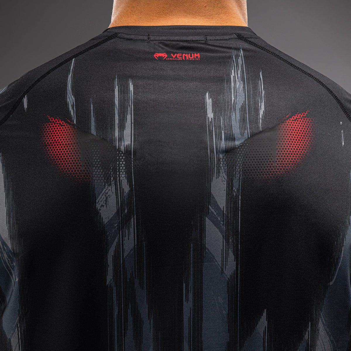 Футболка Dry Tech Venum Demon - Чёрный/Серый