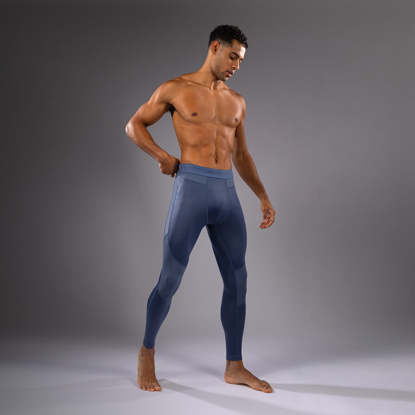 Компессионные леггинсы для мужчин Venum G-Fit Air - Туманный синий