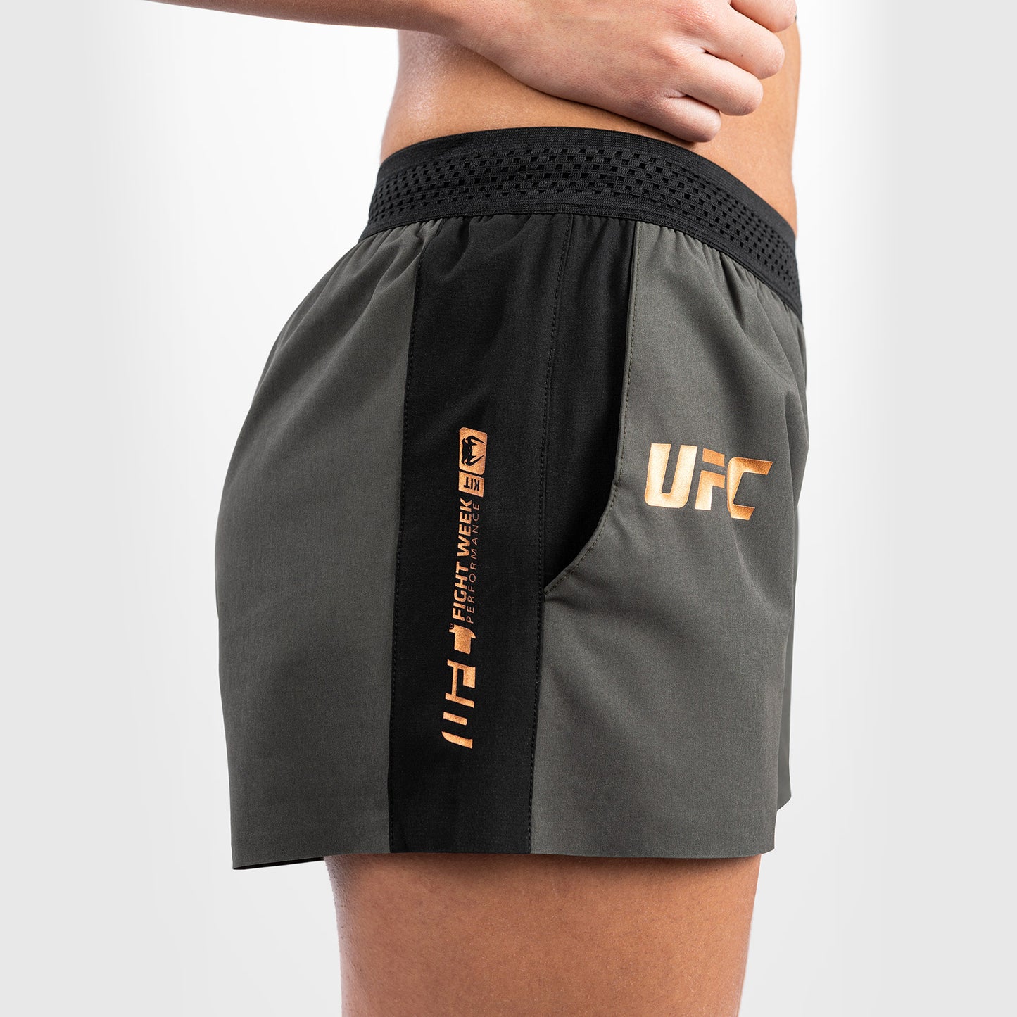 UFC Adrenaline by Venum Fight Week Женские шорты Performance Short - Khaki