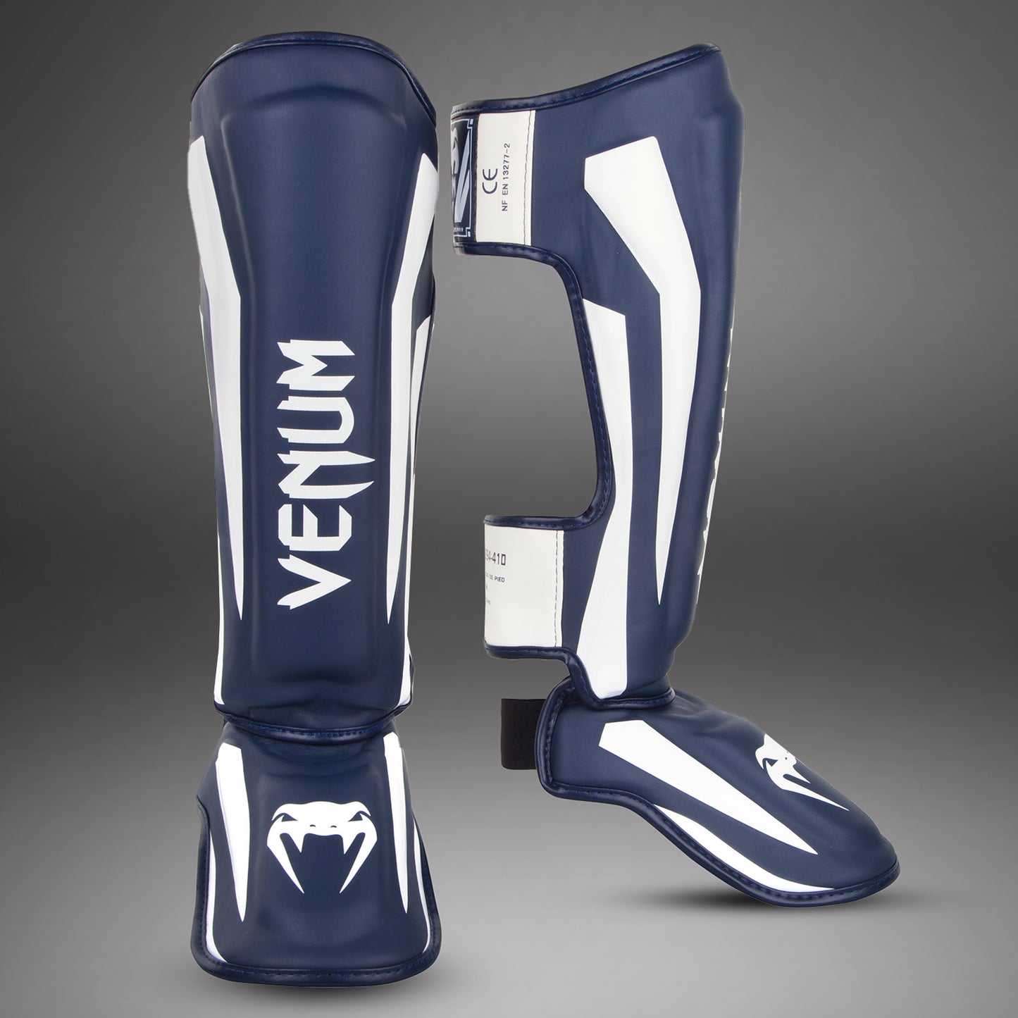 ЩИТКИ VENUM ELITE STANDUP - БЕЛЫЙ/ТЕМНО-СИНИЙ