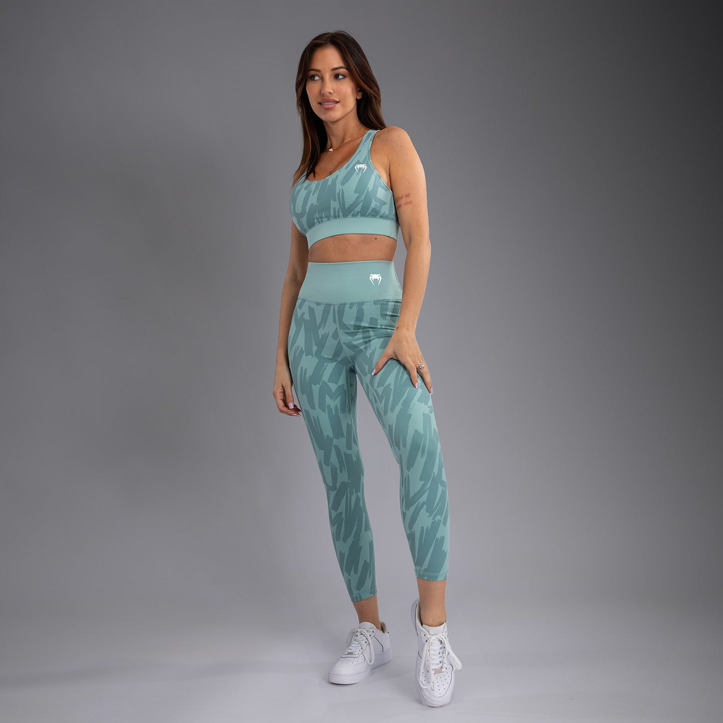 Женские леггинсы Venum Graffiti Leggings 7/8 - Aqua