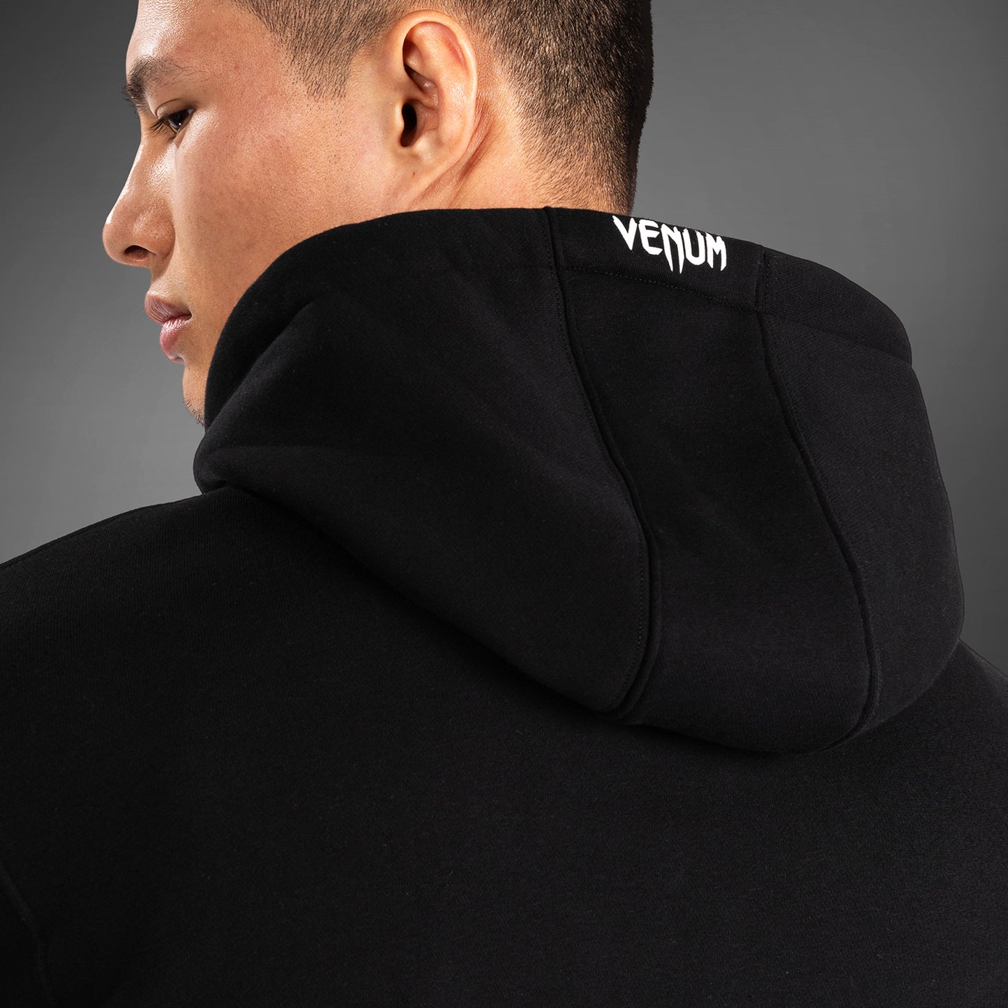 Толстовка UFC Fusion by Venum Replica с капюшоном для мужчин - Black