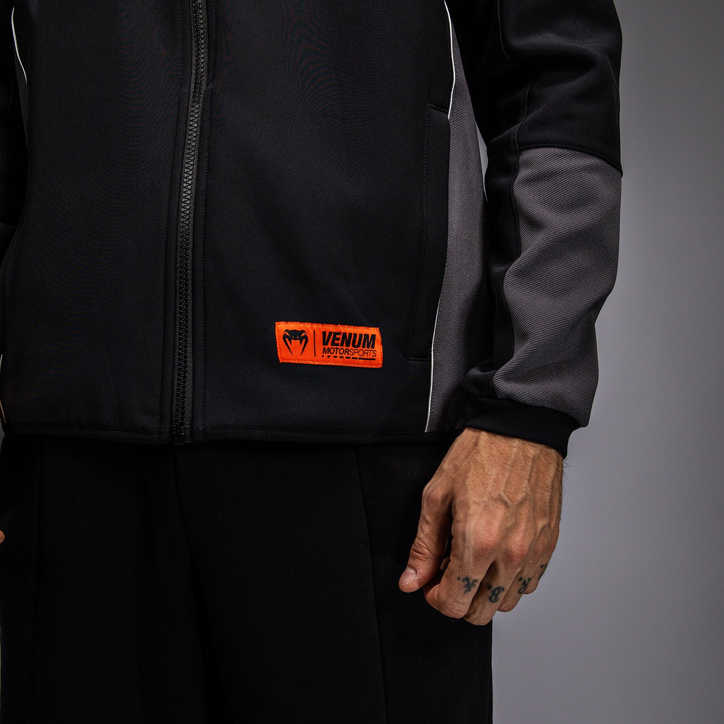 Куртка Venum Motorsport Softshell - Глубокий Черный