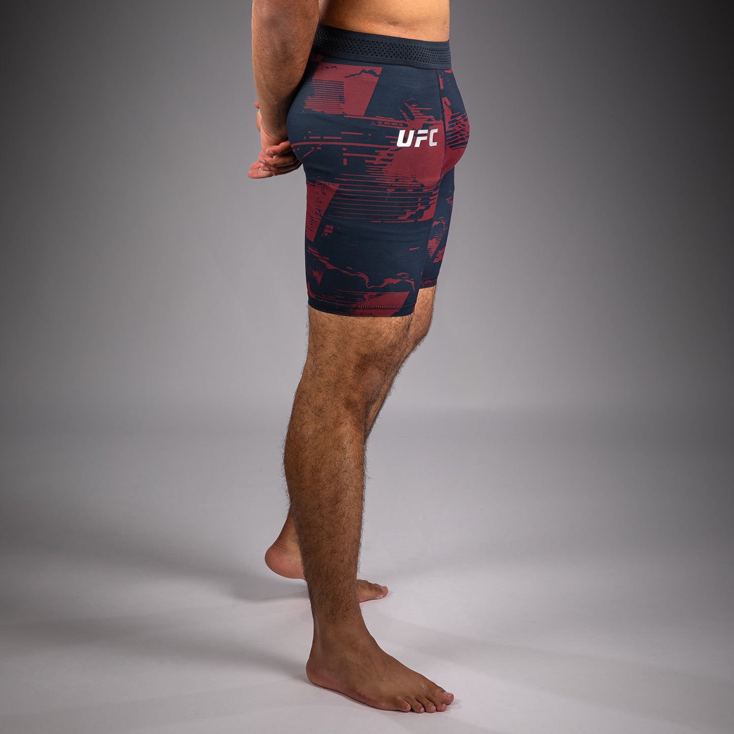 UFC Zenith by Venum Authentic Fight Week Шорты Vale Tudo Performance Мужские - Темно-синий/бордовый/серебристый