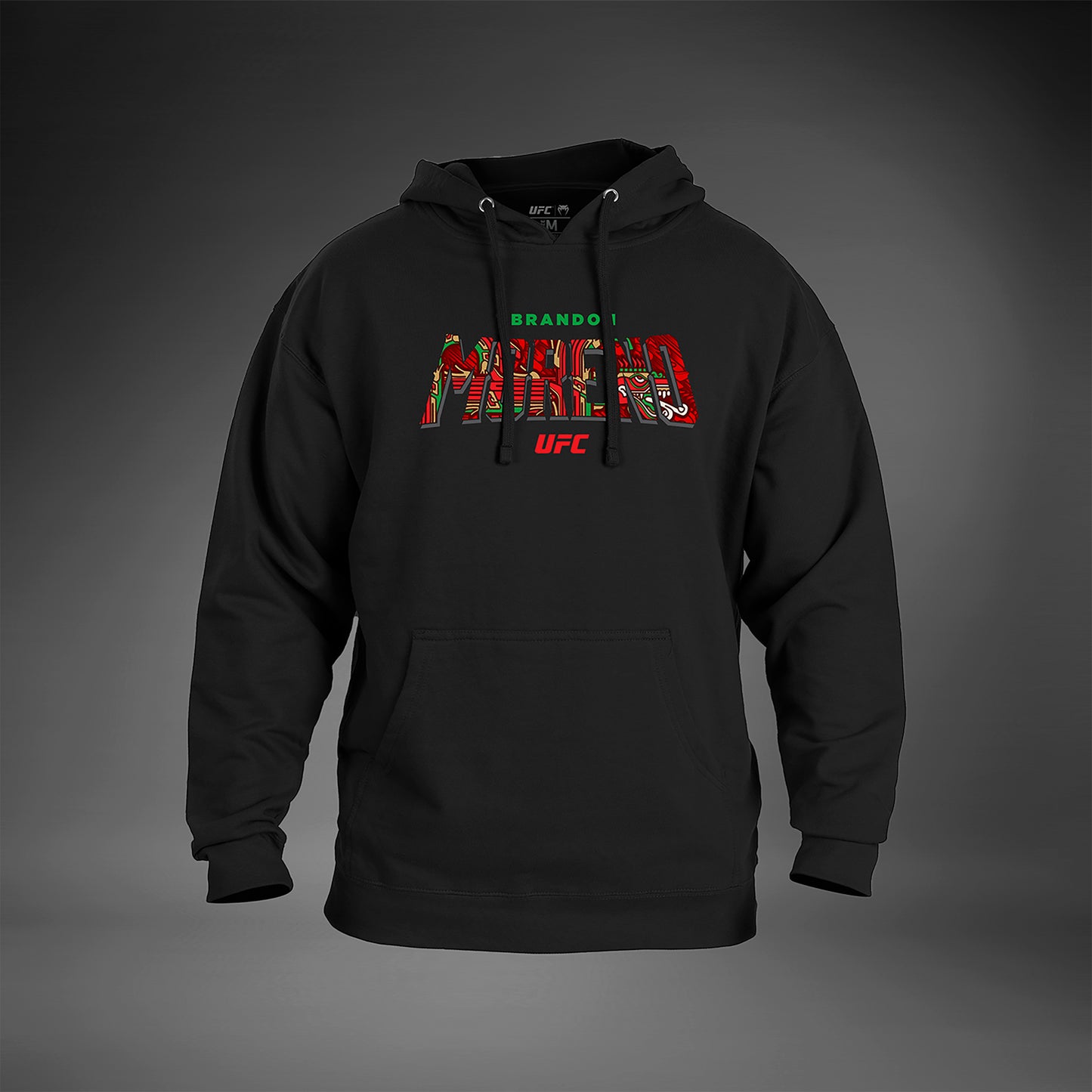 UFC Unrivaled by Venum Brandon Moreno Унисекс Худи - Черный