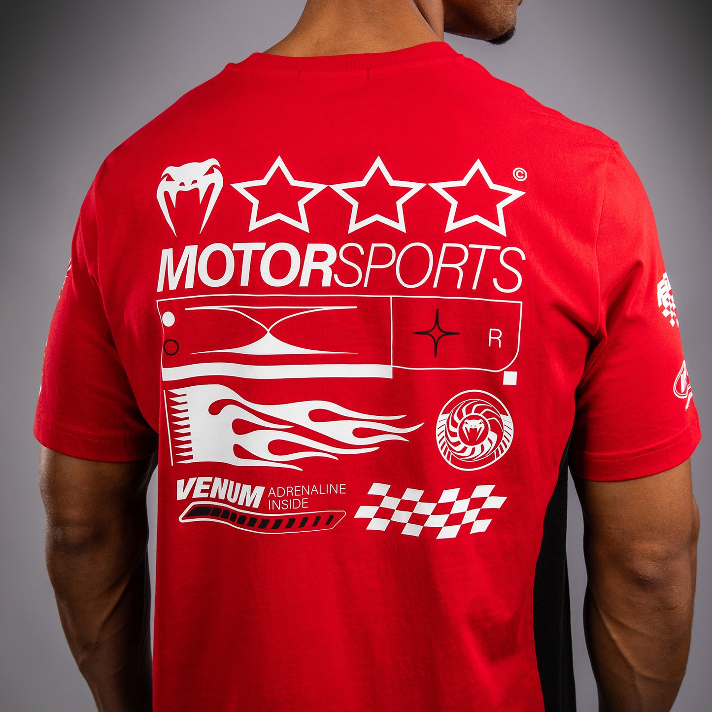 Футболка Venum Motorsport - Красный Гонщик