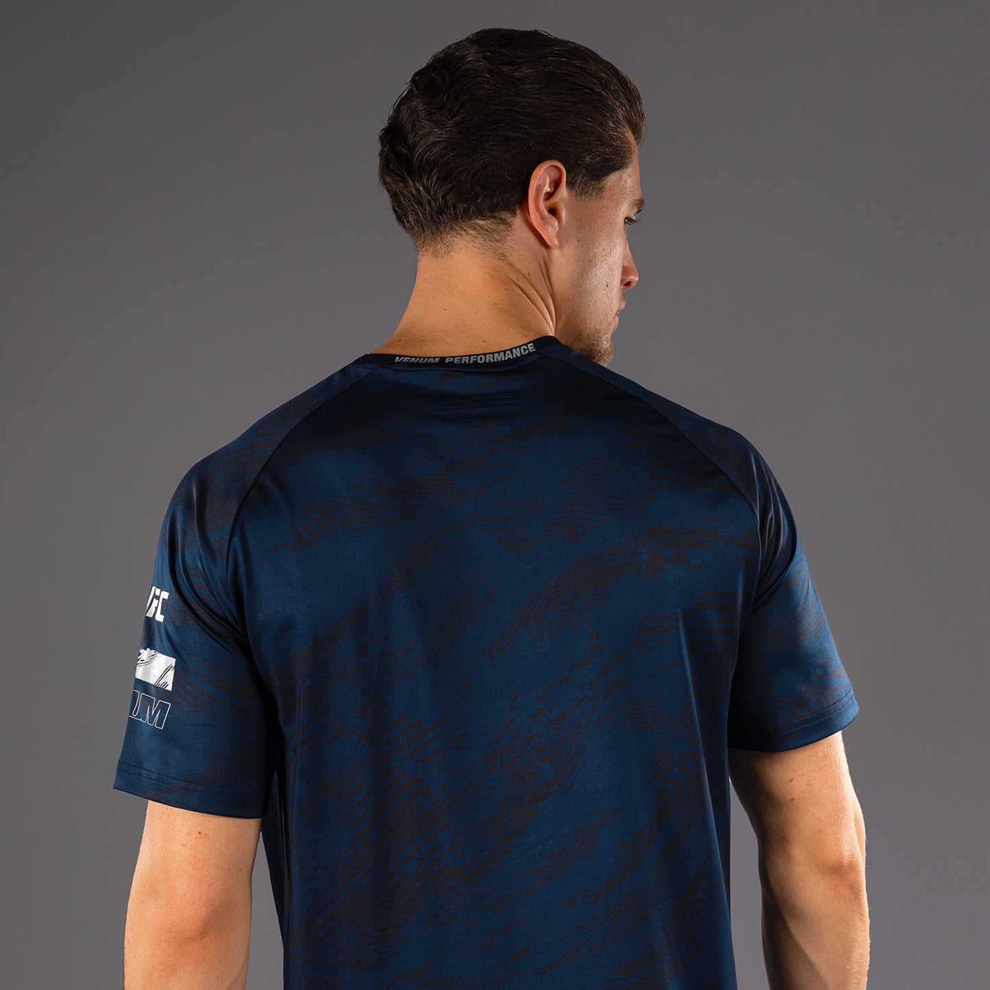 Футболка UFC Fusion by Venum Fight Week Dry-Tech для мужчин - Oceanic Blue