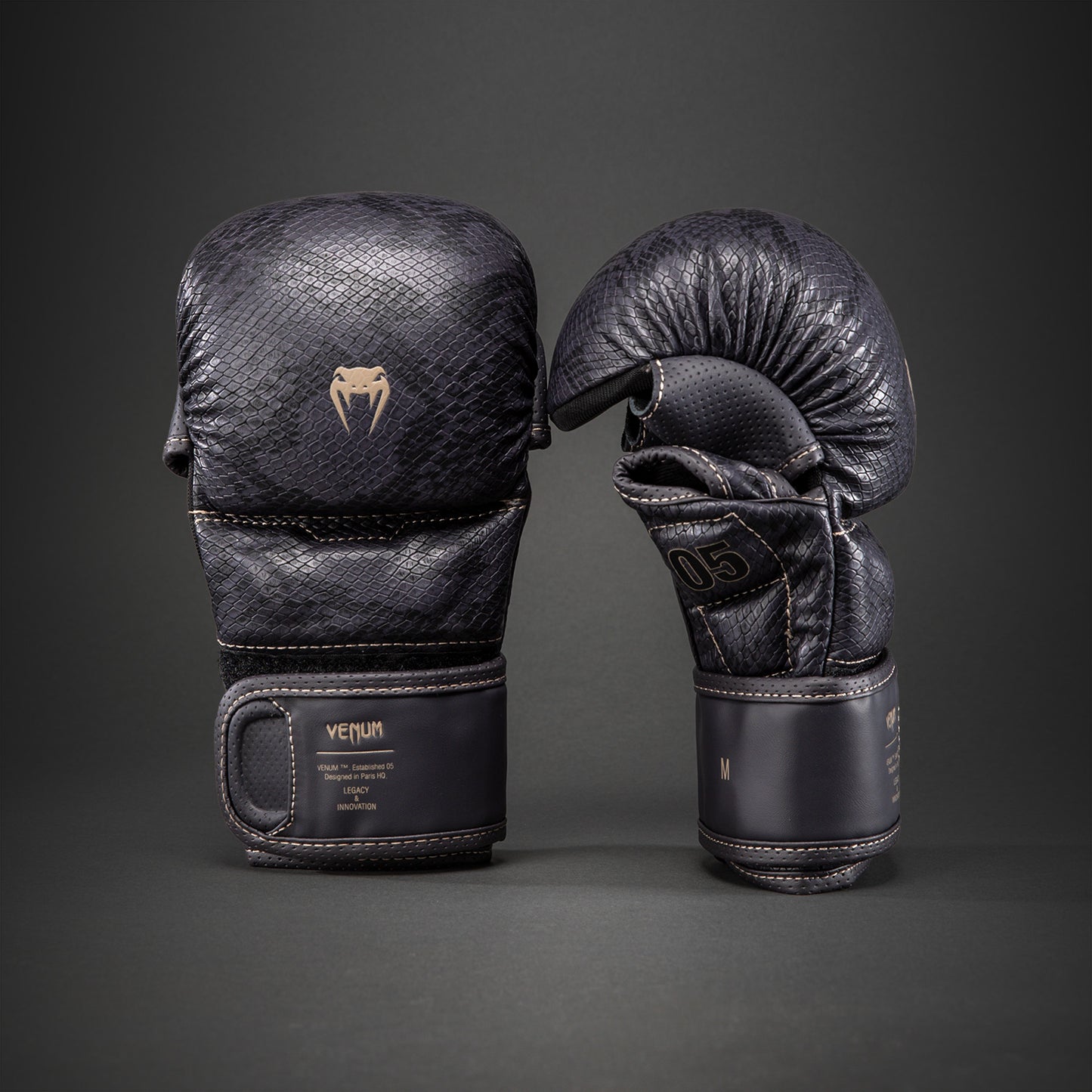 Перчатки для спарринга MMA Venum Impact Evo Scales – Тёмно-фиолетовый