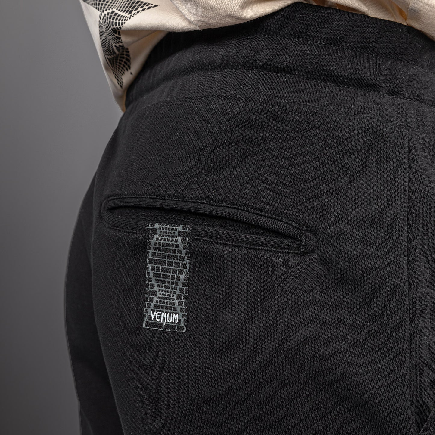 Хлопковые шорты Venum Classic Fleece – Чёрный
