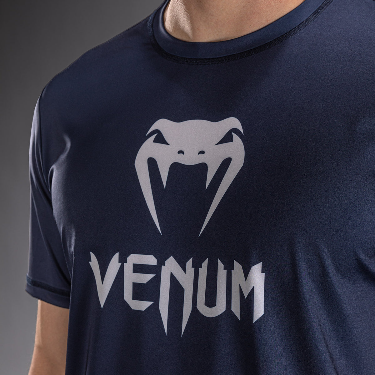 Футболка Dry Tech Venum Classic - темно-синий/белый