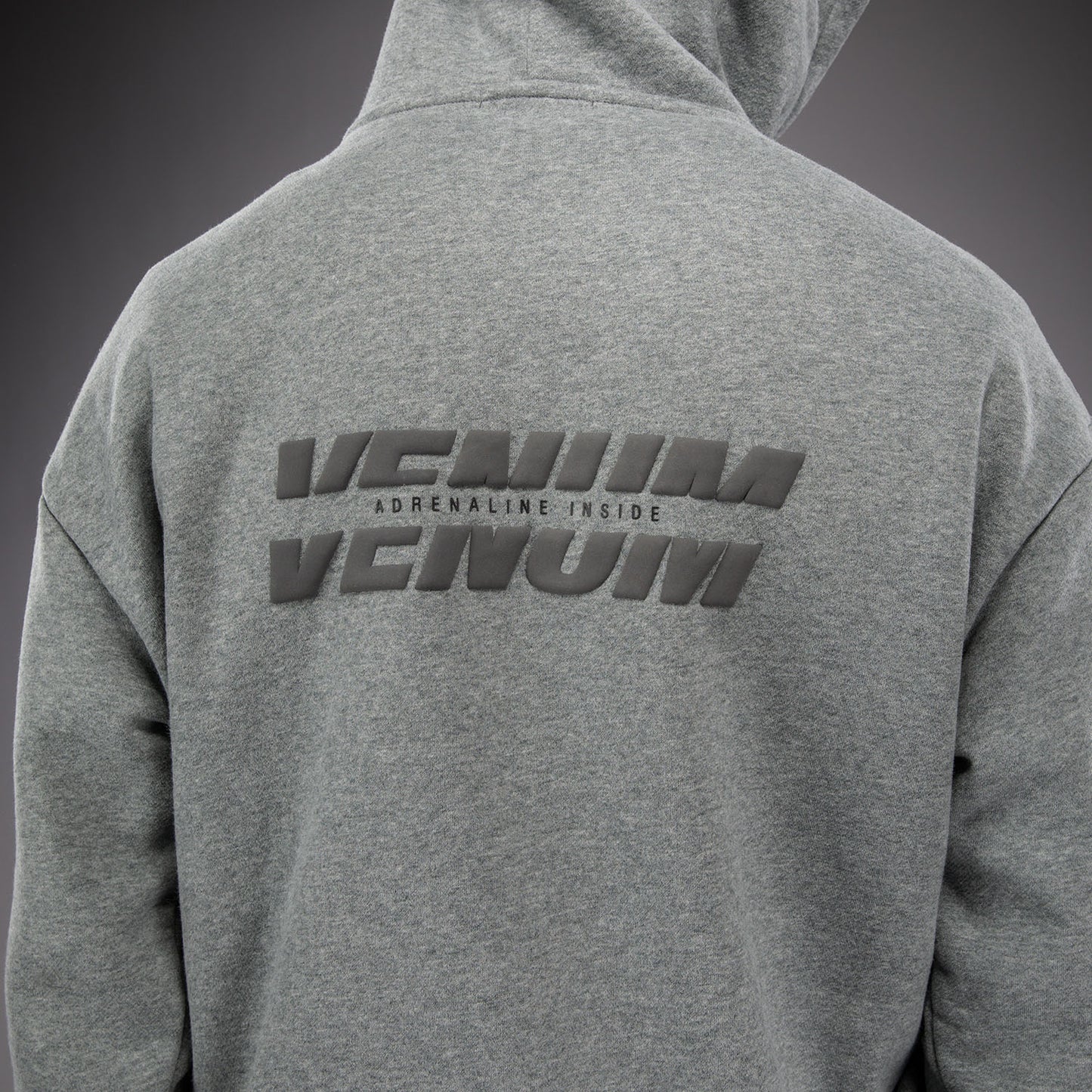 Худи Venum Divide Winter - Меланжевый серый
