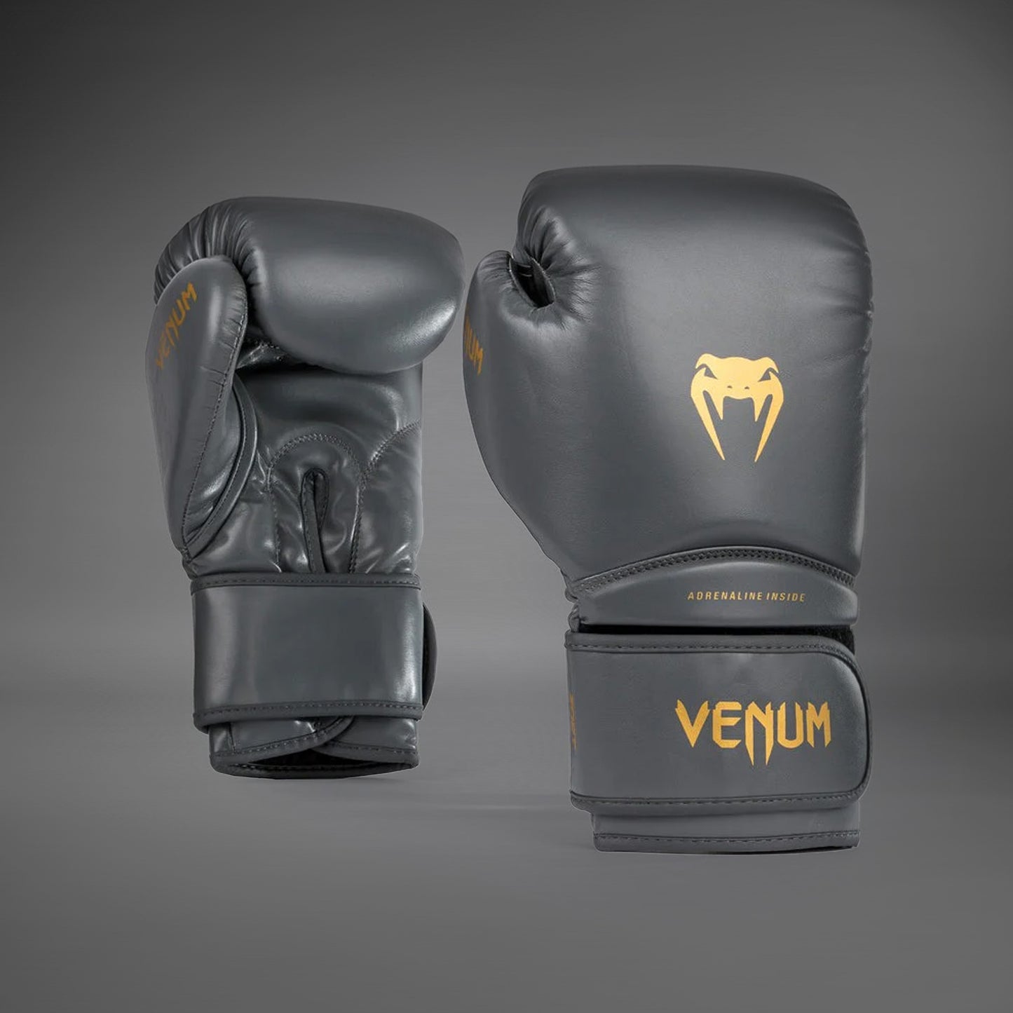 Боксерские перчатки Venum Contender 1.5 - Серый/Золотой