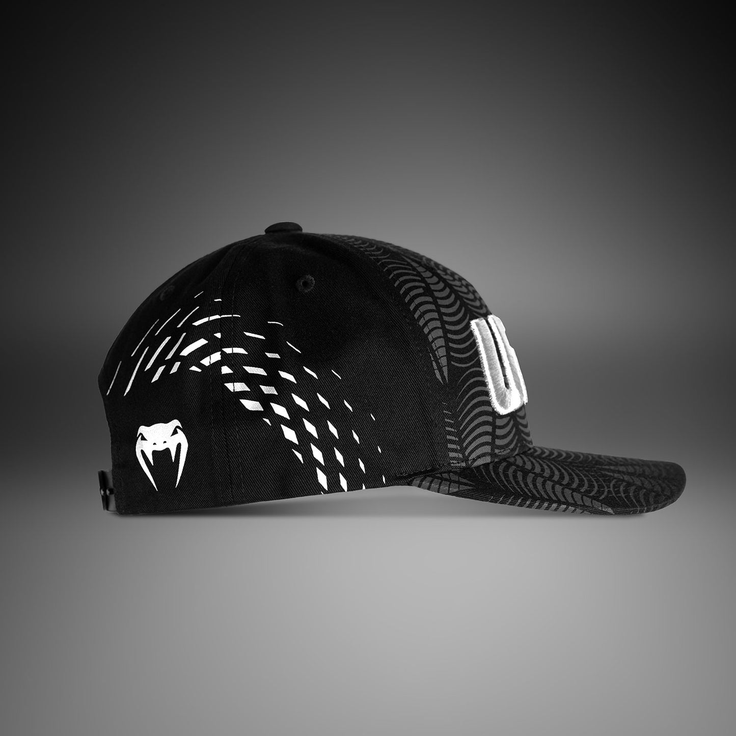 UFC Zenith by Venum Authentic Fight Night Кепка - черная/белая/оранжевая