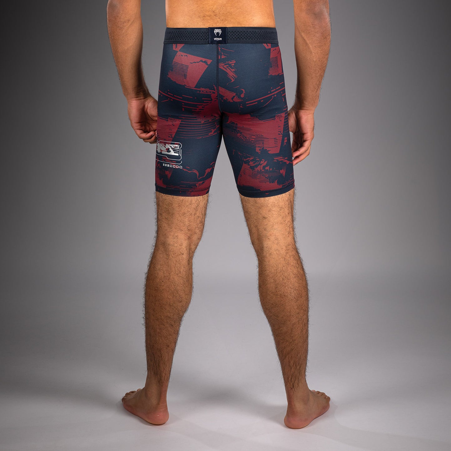 UFC Zenith by Venum Authentic Fight Week Шорты Vale Tudo Performance Мужские - Темно-синий/бордовый/серебристый