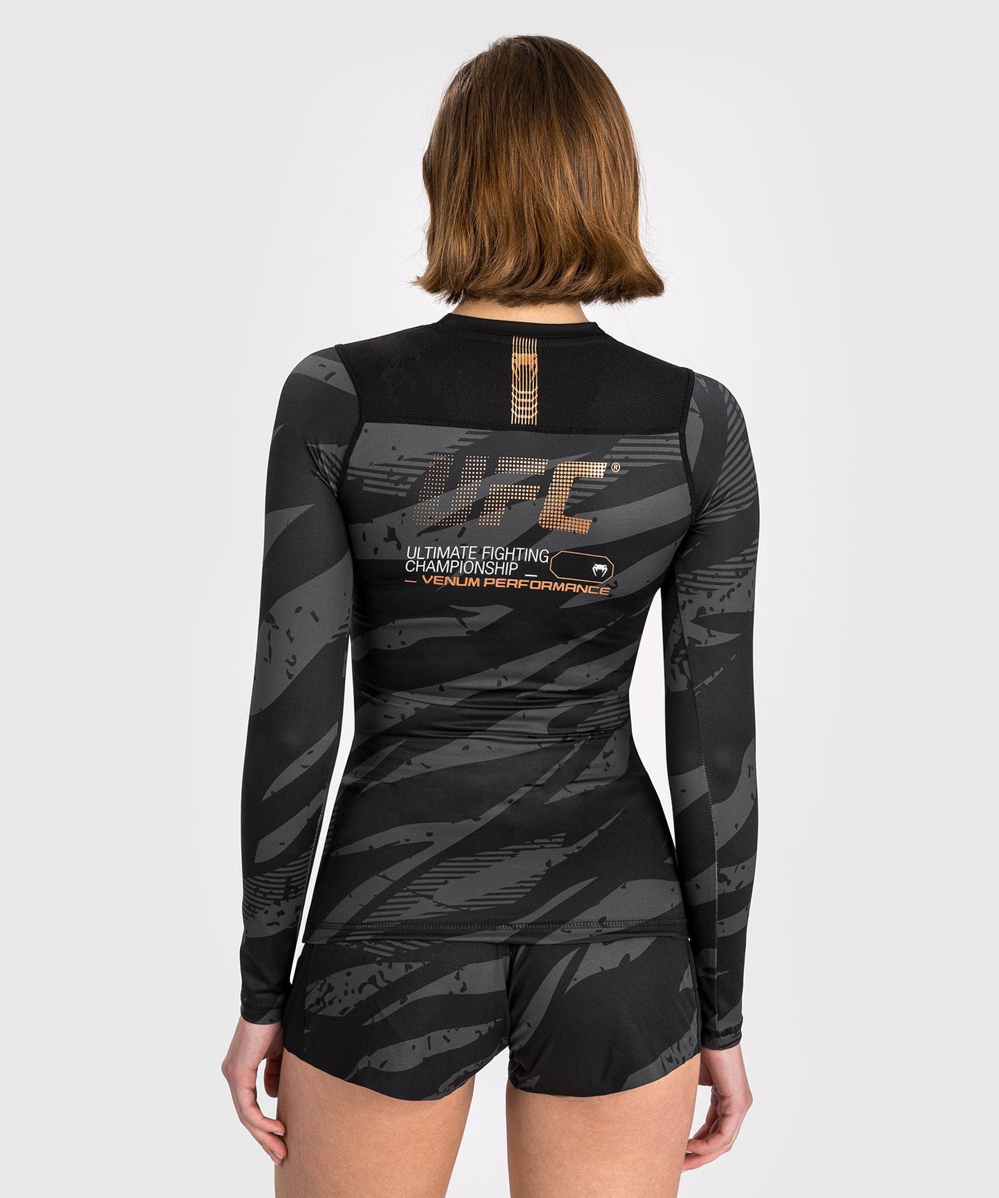 Длинный Рашгард Для Женщин UFC Adrenaline By Venum Fight Week - Urban Camo