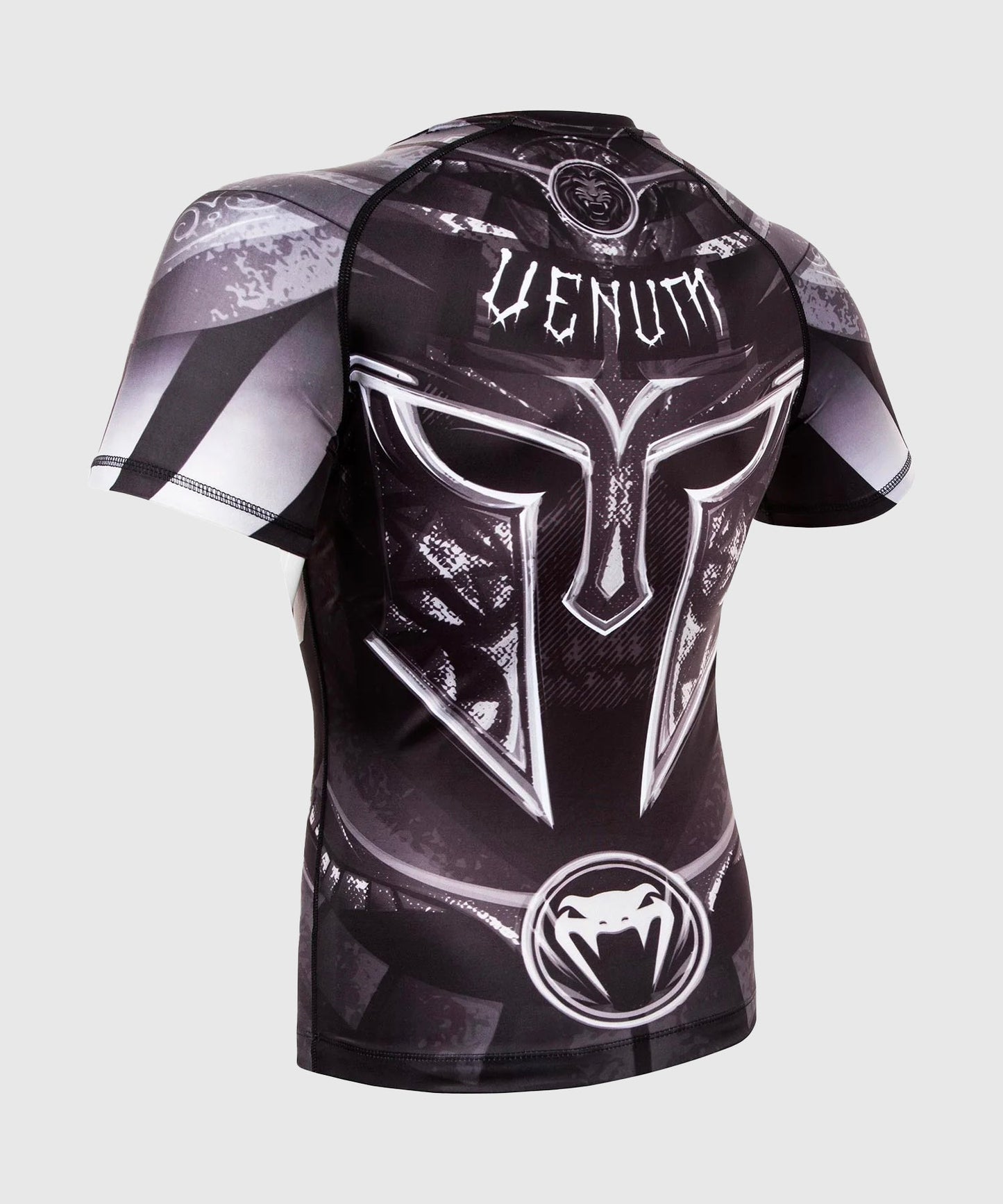 РАШГАРД VENUM GLADIATOR 3.0 - ЧЕРНЫЙ/БЕЛЫЙ – КОРОТКИЙ РУКАВ