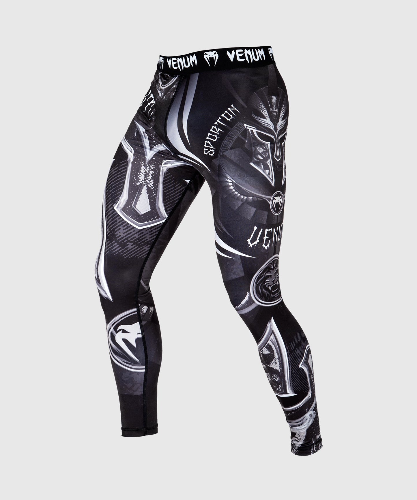 КОМПРЕССИОННЫЕ ШТАНЫ VENUM GLADIATOR 3.0 - ЧЕРНЫЙ/БЕЛЫЙ