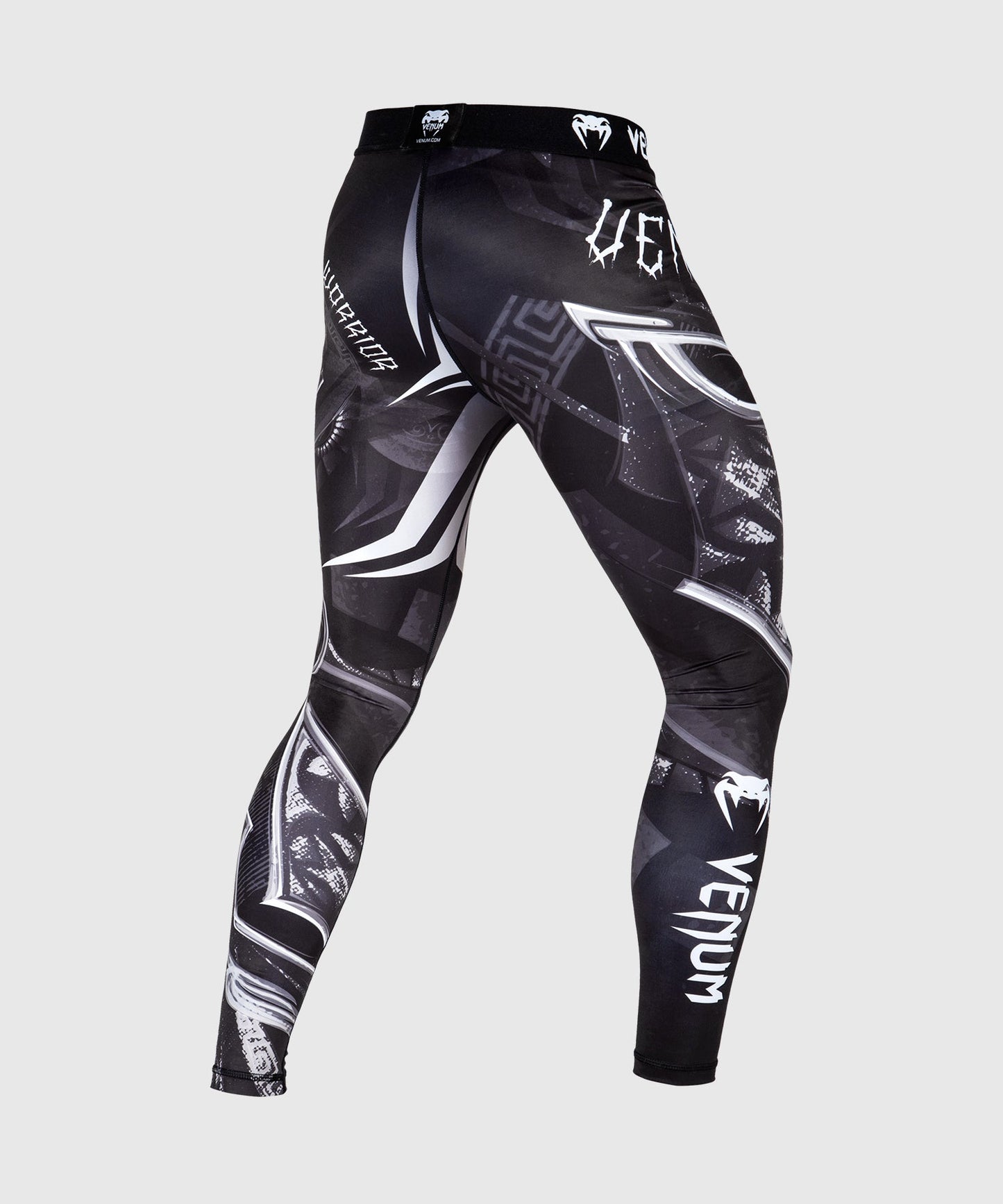 КОМПРЕССИОННЫЕ ШТАНЫ VENUM GLADIATOR 3.0 - ЧЕРНЫЙ/БЕЛЫЙ