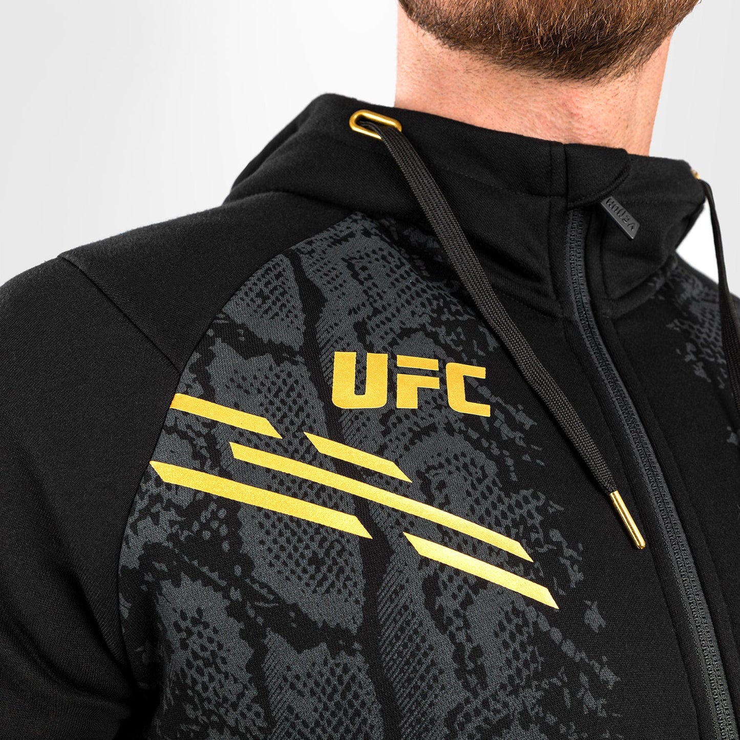 Мужская худи на молнии UFC Adrenaline by Venum Replica – Champion