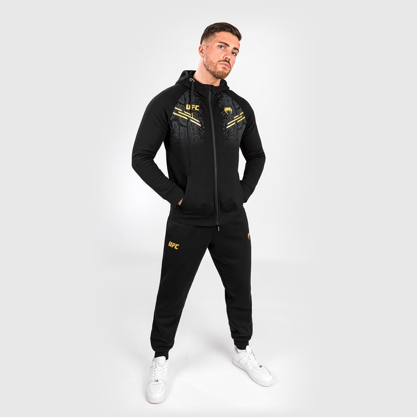 Мужская худи на молнии UFC Adrenaline by Venum Replica – Champion