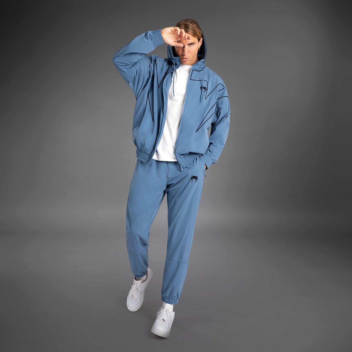 Куртка Venum Attack 90 Tracksuit Jacket - Синий/Черный