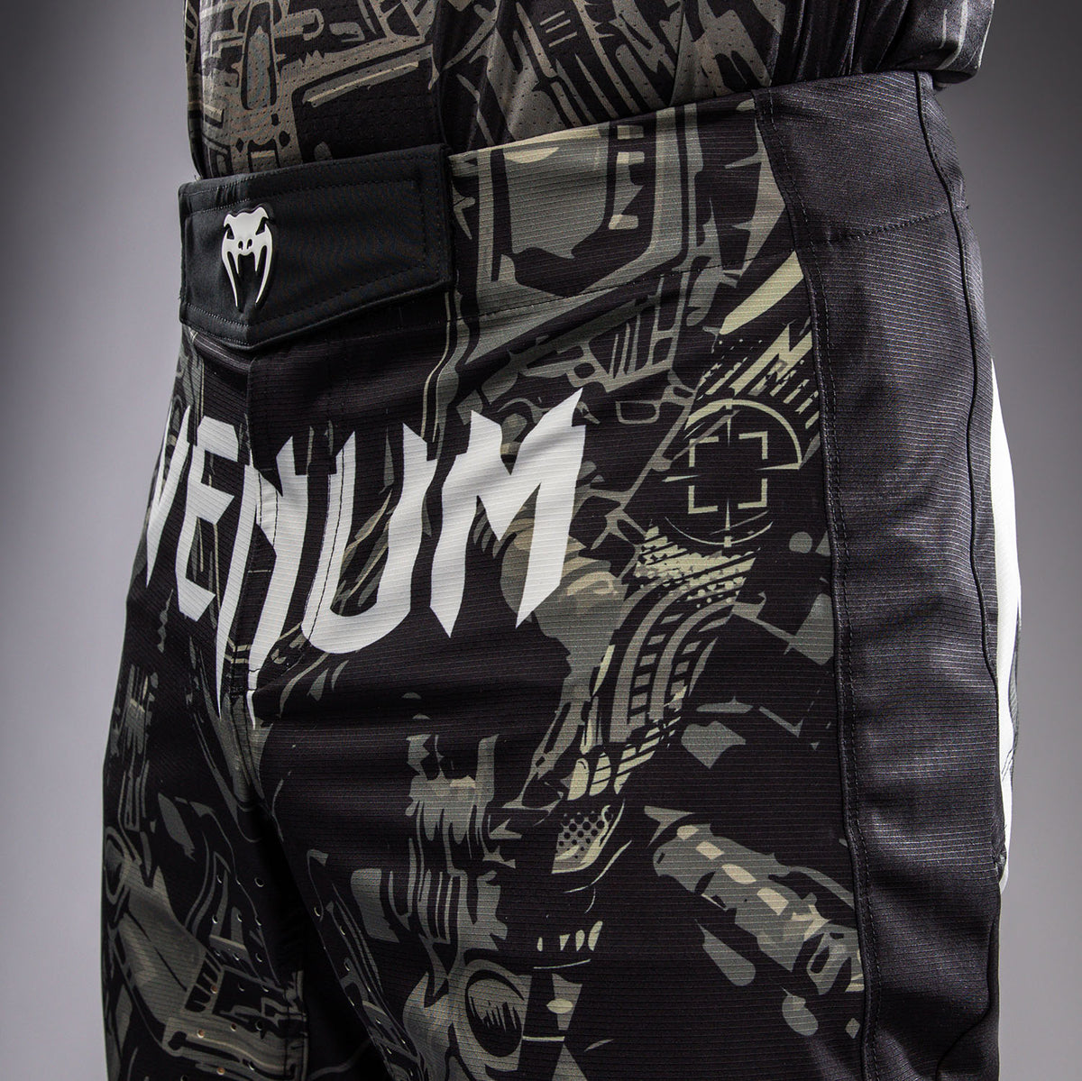 Мотокроссовые брюки Venum MX Elite - Черный/Песочный