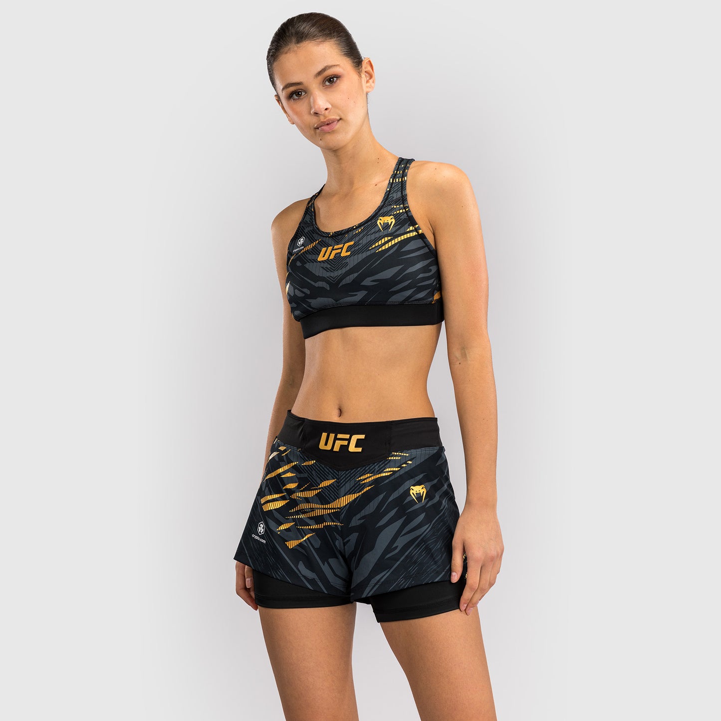 Шорты для борьбы UFC Fusion by Venum Authentic Fight Night для женщин - Champion
