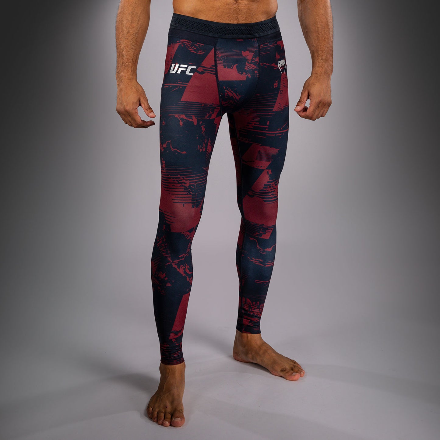 UFC Zenith by Venum Authentic Fight Week Тайтсы Performance Мужские - Темно-синий/бордовый/серебристый