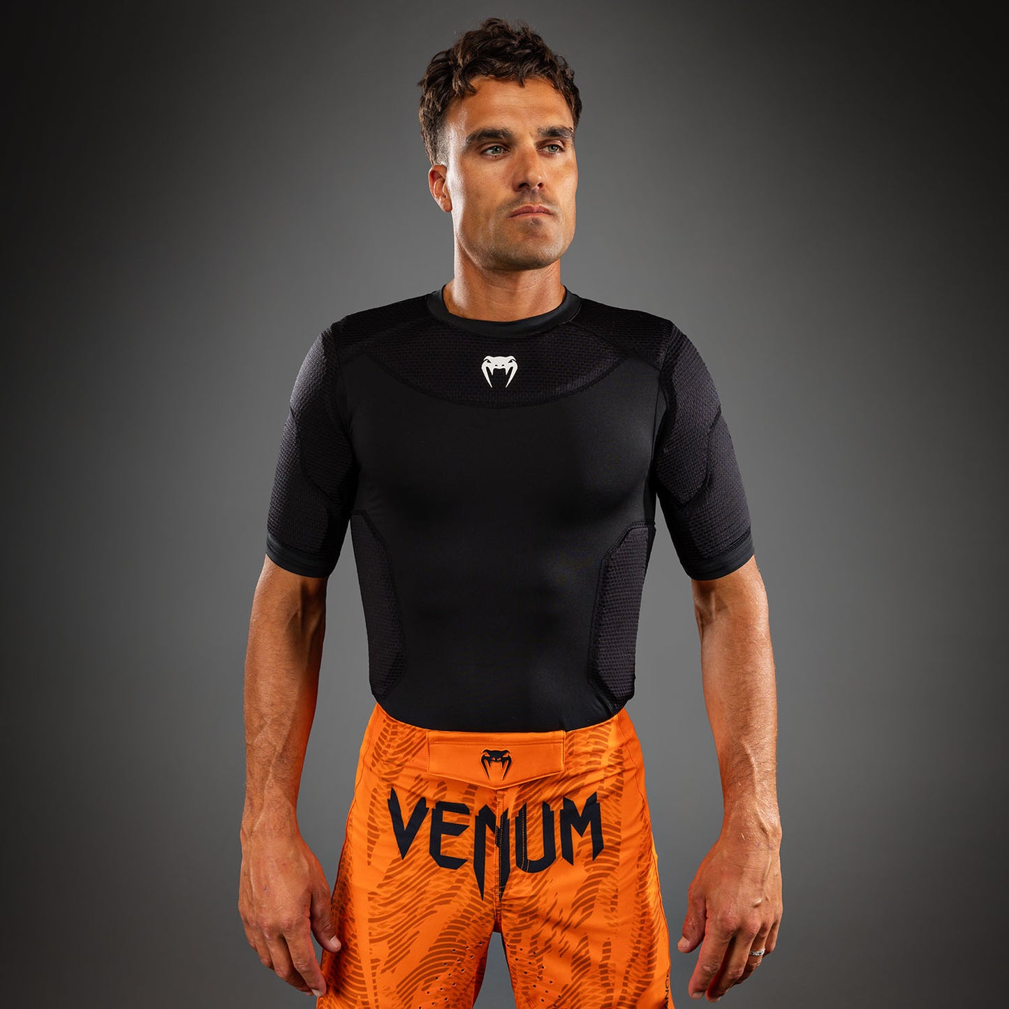 Защитная футболка Venum MX Basics - Черный/Белый