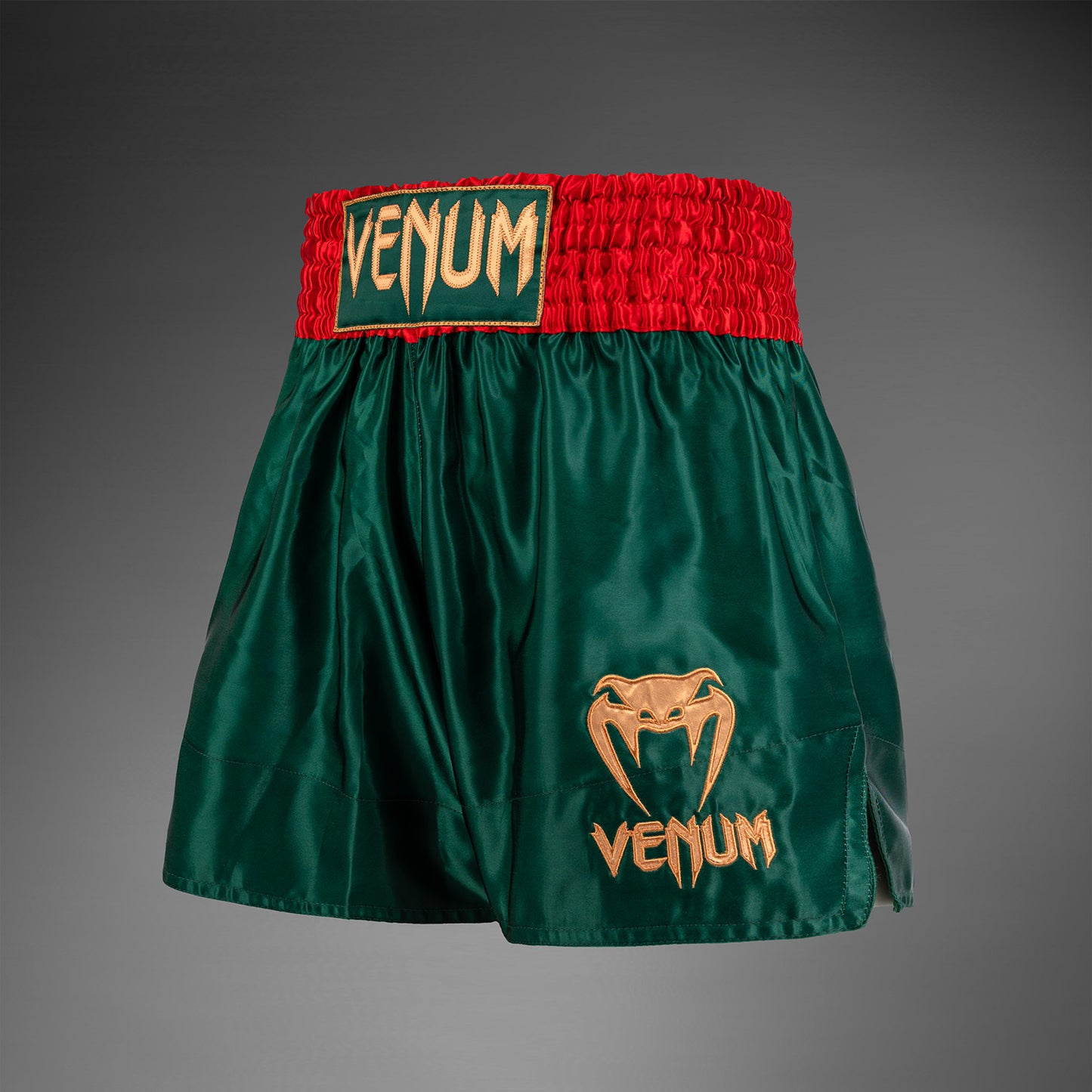 Venum Classic Шорты Муай Тай - Глубокий лесной зеленый