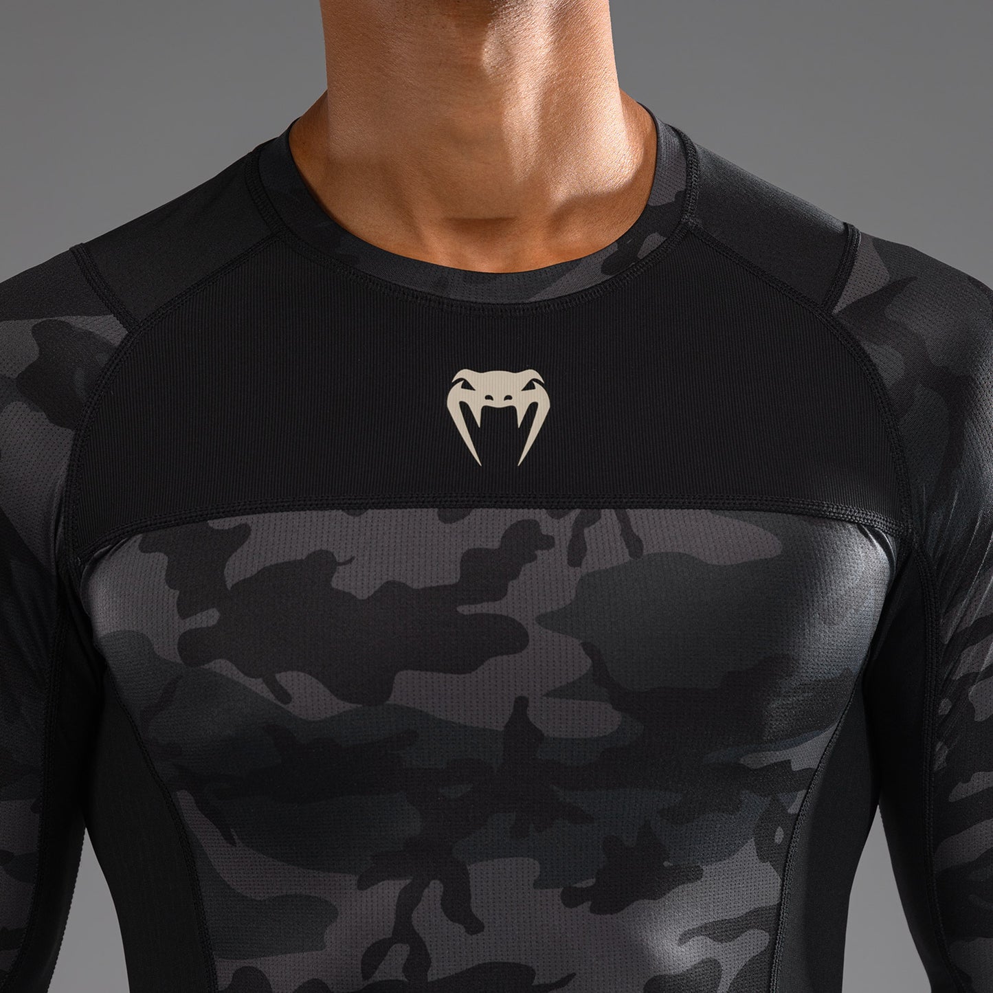 Длинный рукав Rashguard для мужчин Venum G-Fit Air - Урбанистический камуфляж