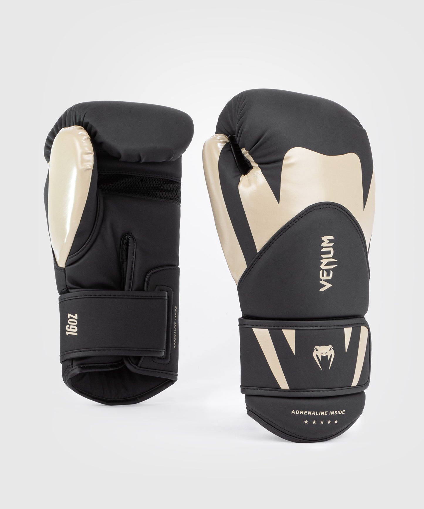 Боксерские перчатки Venum Challenger 4.0 - черный/бежевый