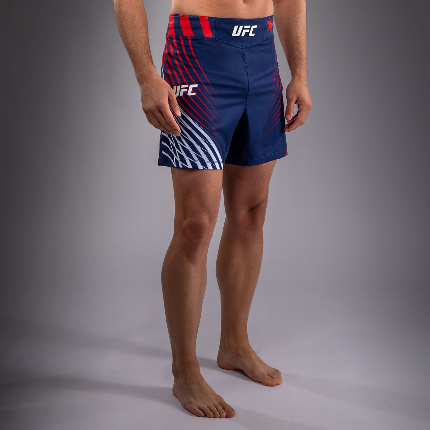 Official UFC Freedom 250 by Venum Authentic Fight Night Бойцовские шорты короткого кроя для мужчин - Синий