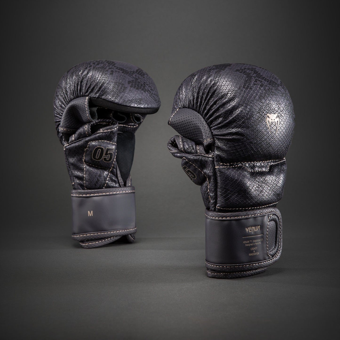 Перчатки для спарринга MMA Venum Impact Evo Scales – Тёмно-фиолетовый