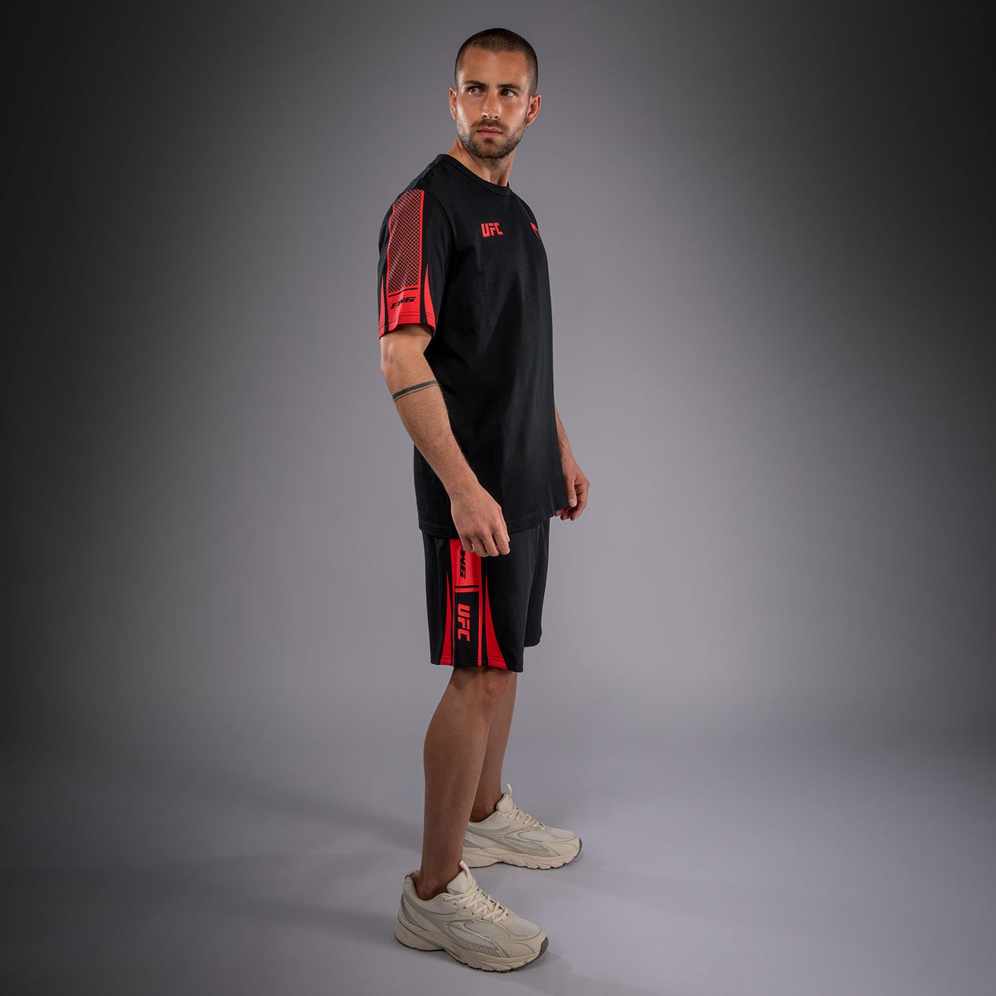 Мужская футболка с коротким рукавом Venum UFC Unity by Venum Authentic Fight Week - Чёрный
