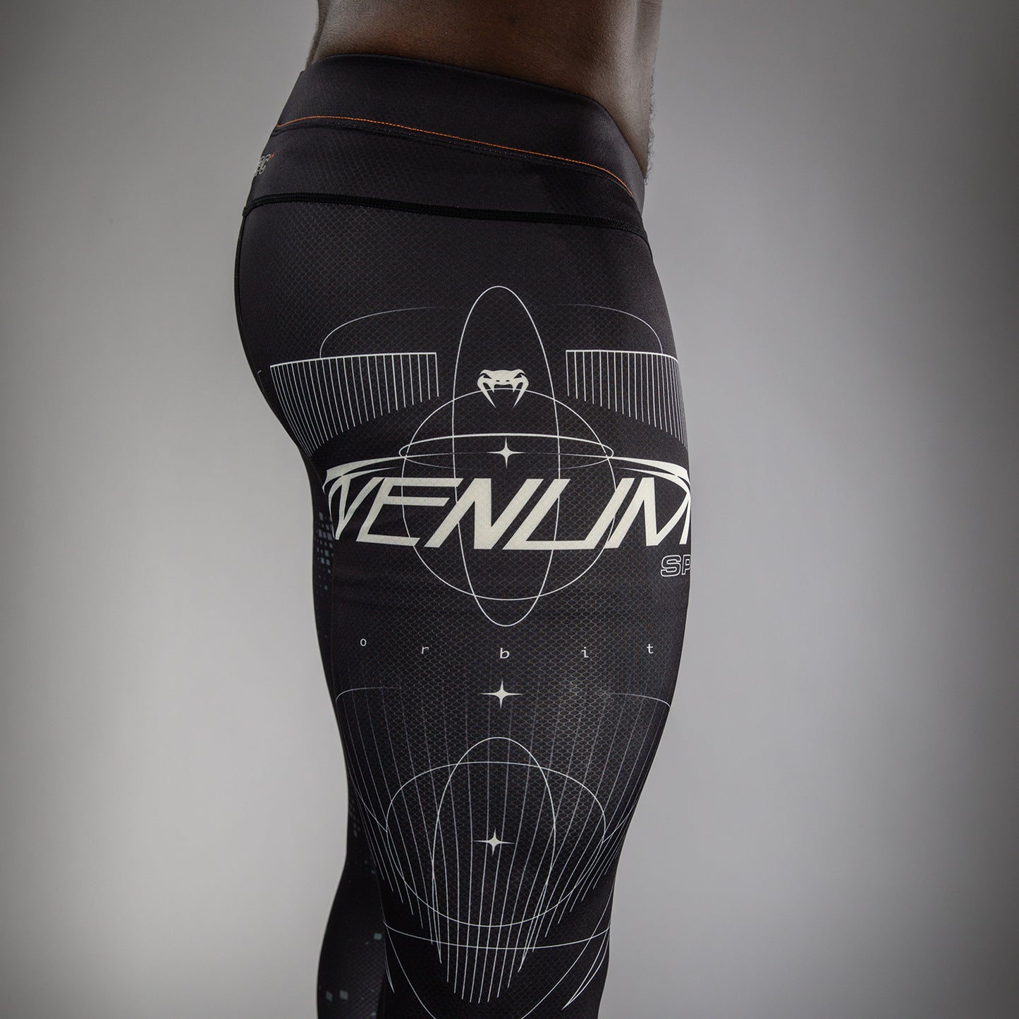 Штаны для единоборств Venum Eclipse – Чёрный/Слоновая кость