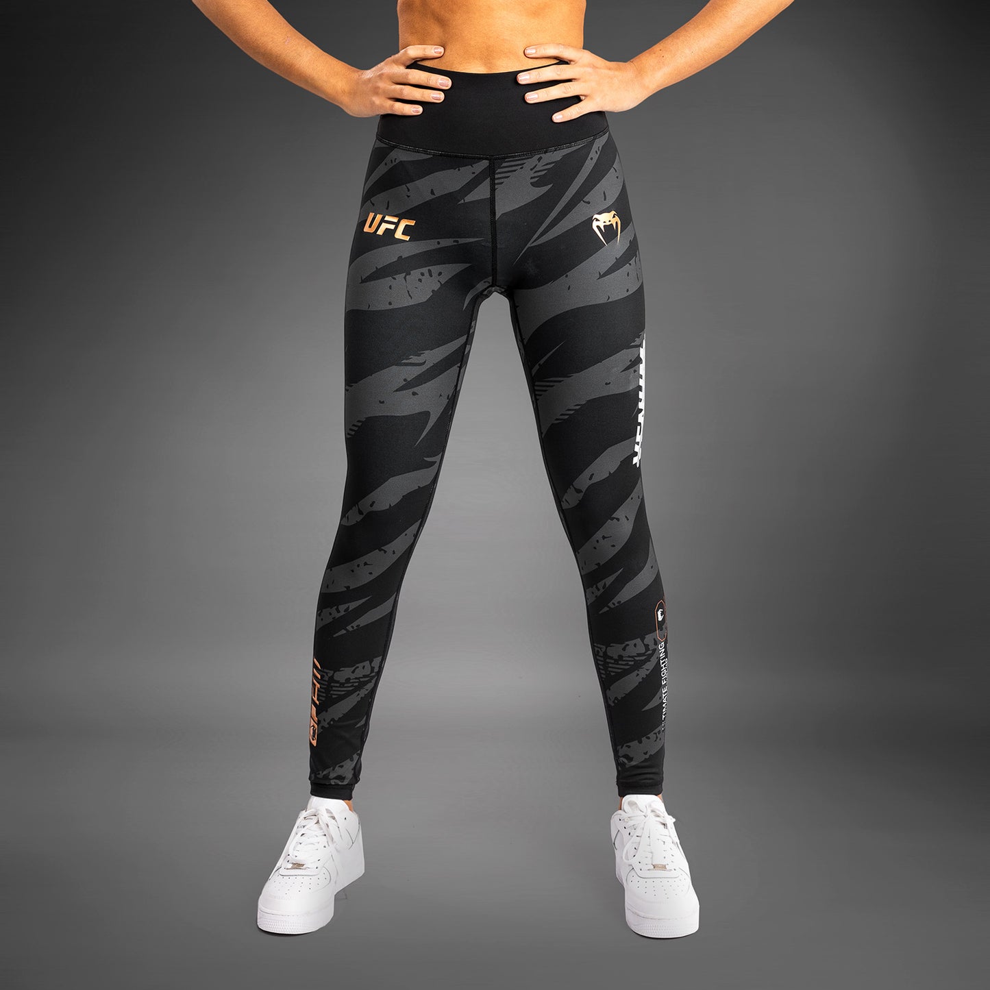 Женские Тайтсы Для Тренировок UFC Adrenaline By Venum Fight Week - Urban Camo