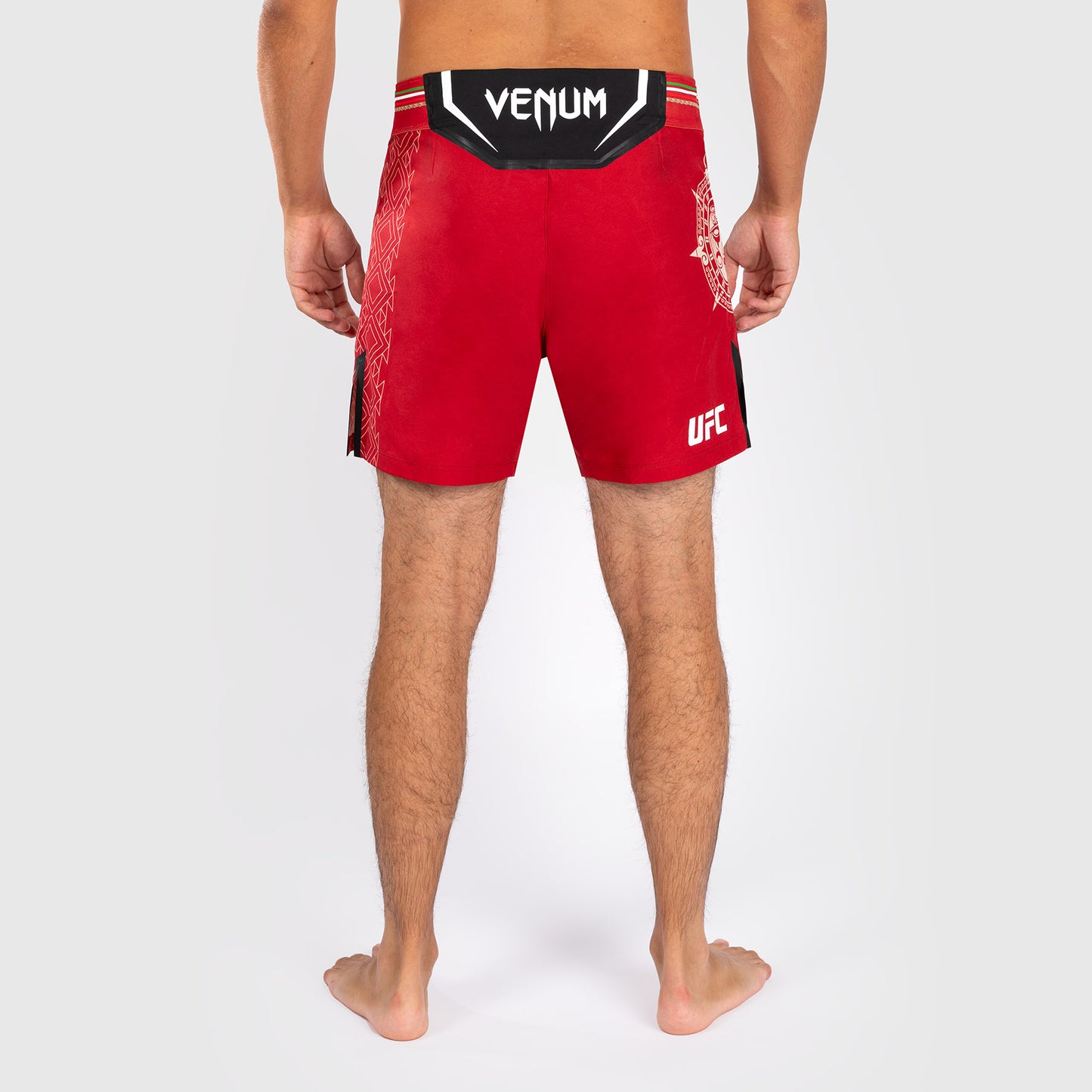 Noche UFC by Venum Authentic Fight Night Мужские шорты для борьбы - короткий крой - красный