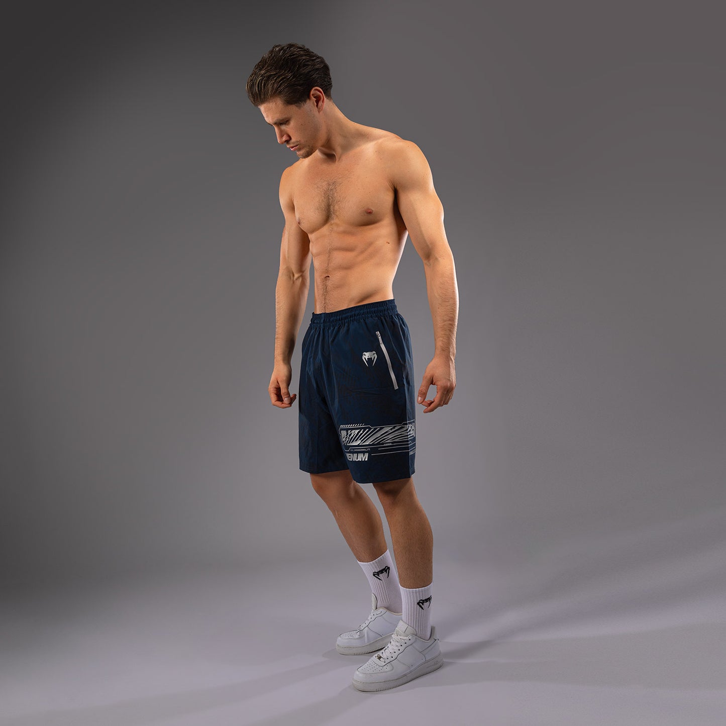 Шорты UFC Fusion by Venum Fight Week для мужчин - Oceanic Blue