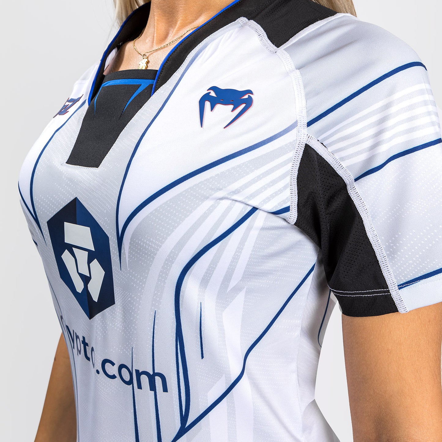 Женское джерси Walkout Venum UFC Authentic Fight Night 2.0 Midnight Edition – Ледяной
