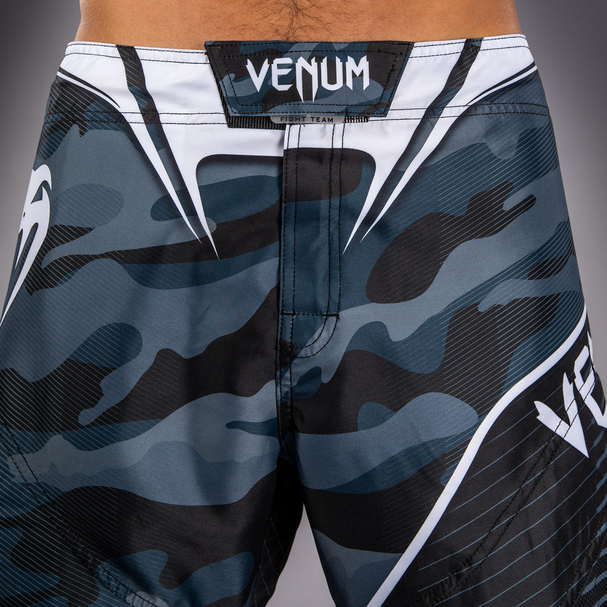 Файтшорты Venum Camo Hero - Тёмно-синий/Синий