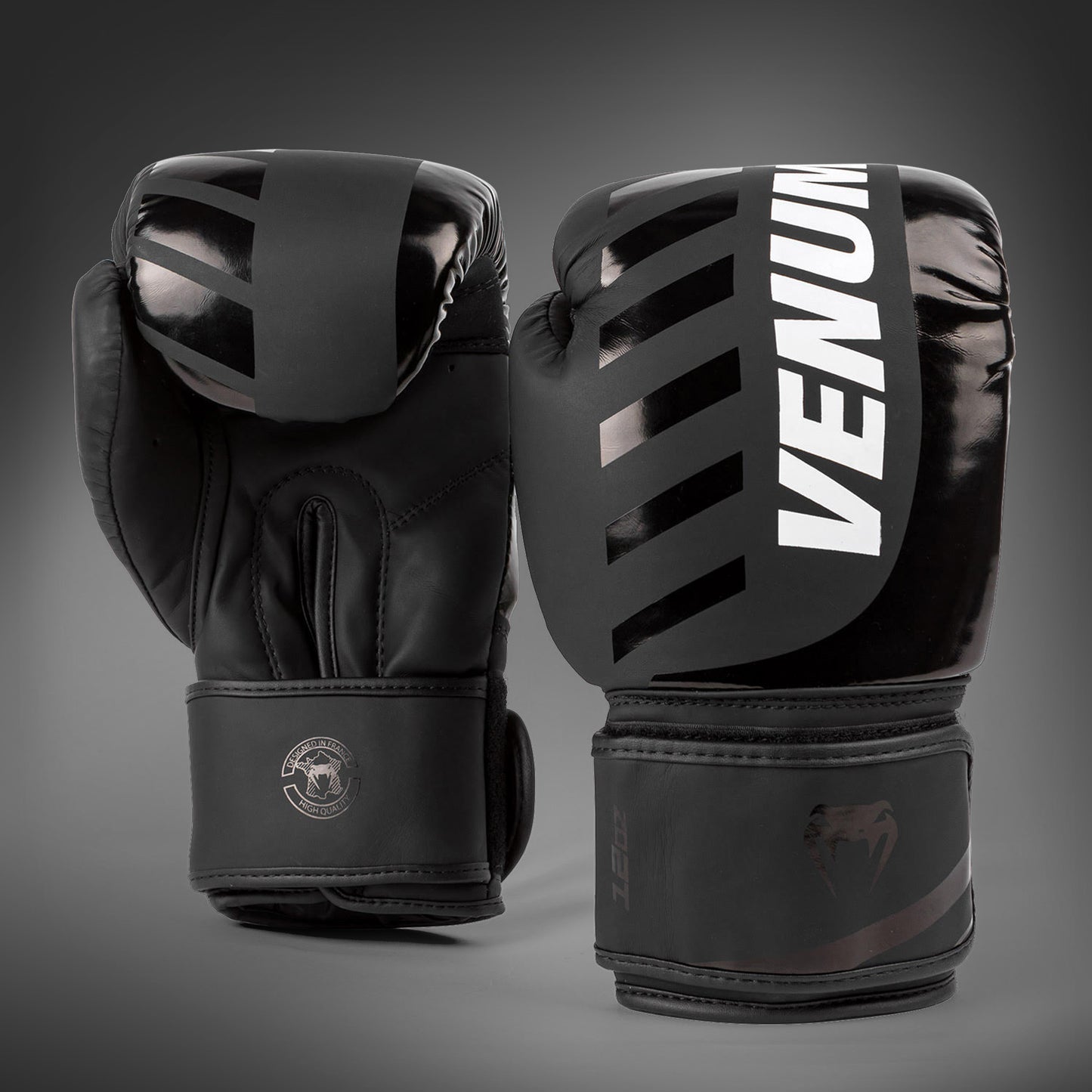 Боксерские перчатки Venum Challenger 3.0 Shockwave – Чёрный