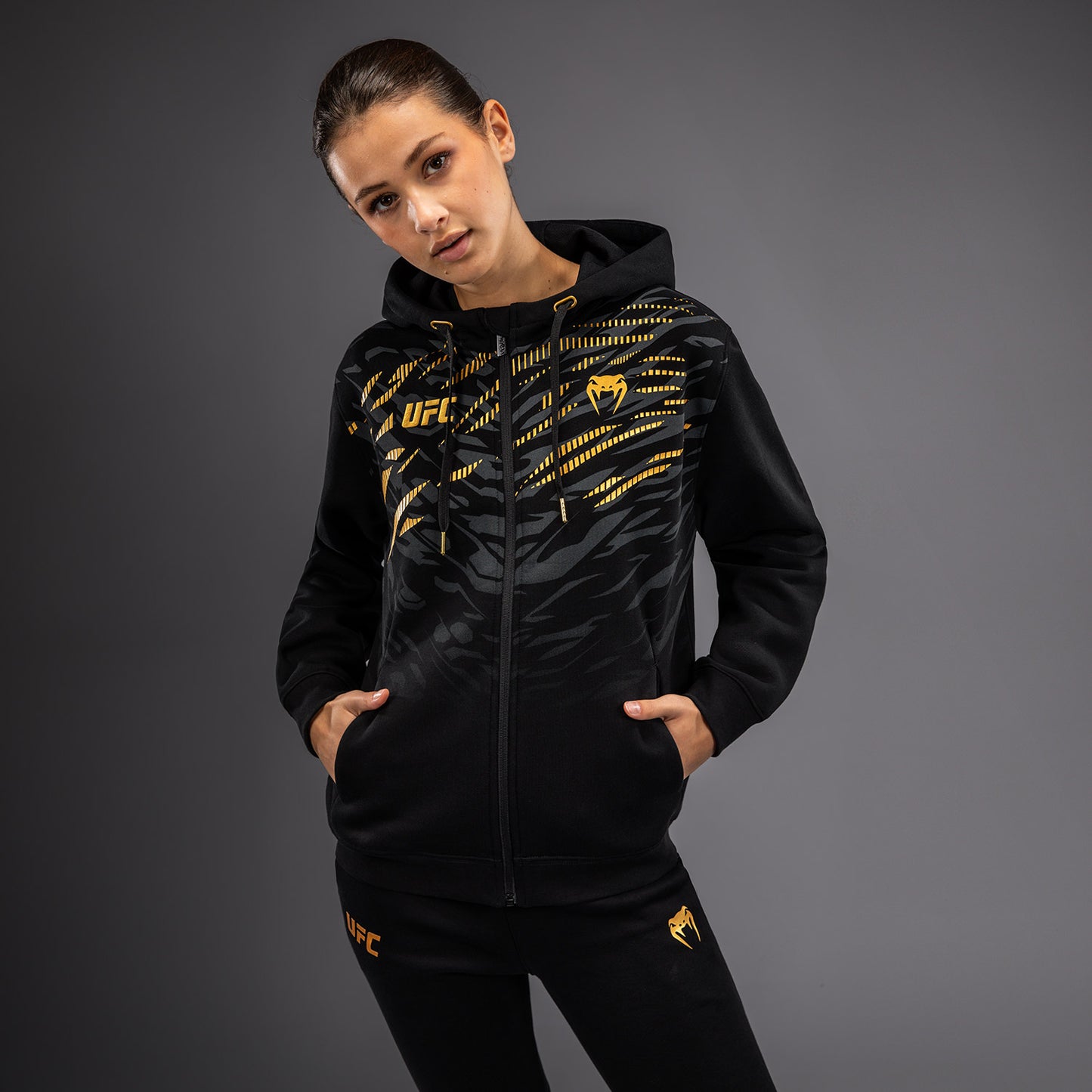 Толстовка UFC Fusion by Venum Replica на молнии для женщин - Champion