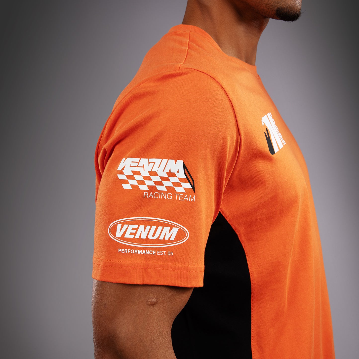 Футболка Venum Motorsport - Мандариновый