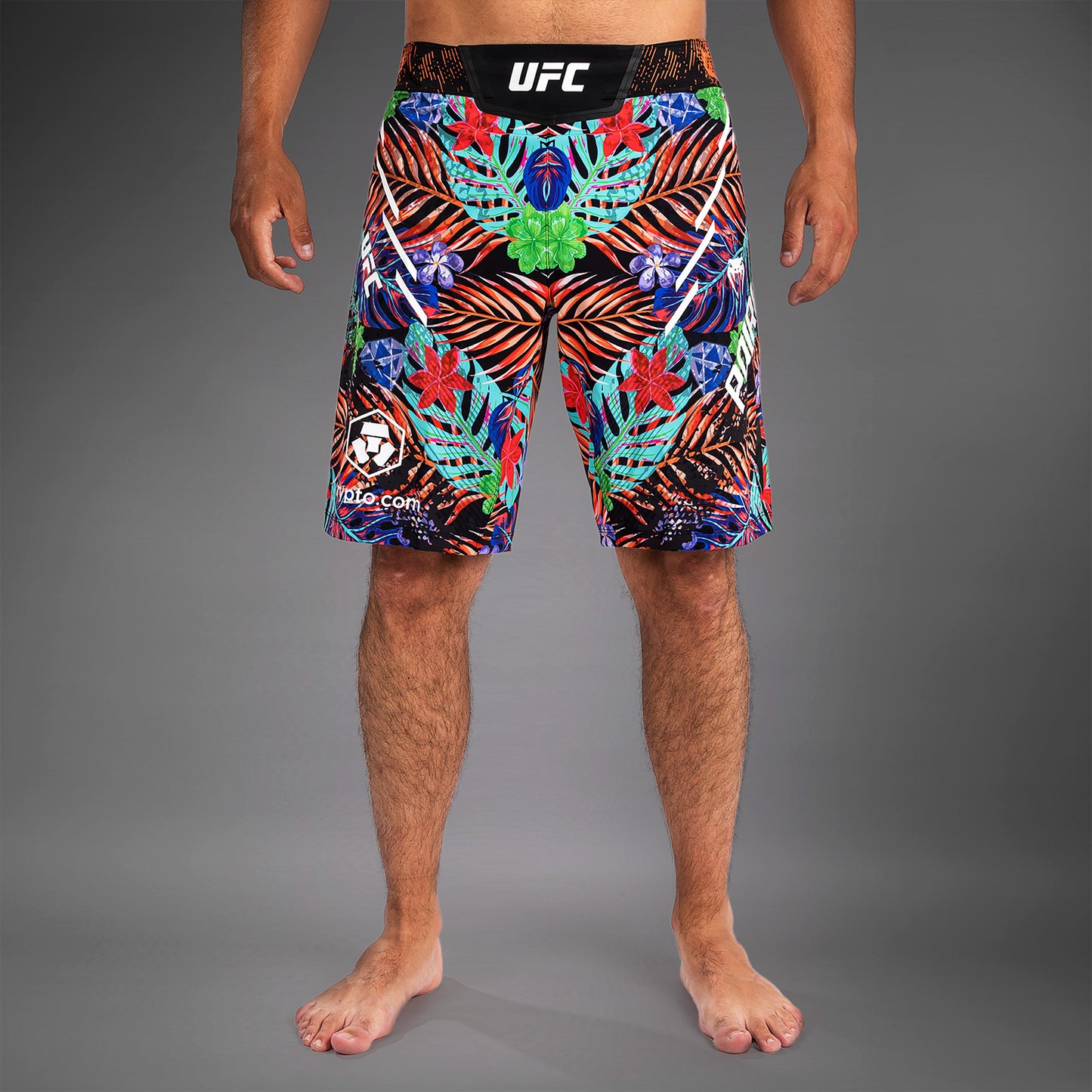 UFC Unrivaled by Venum Dustin Poirier Унисекс Шорты Длинной Посадки для Боёв - Синие