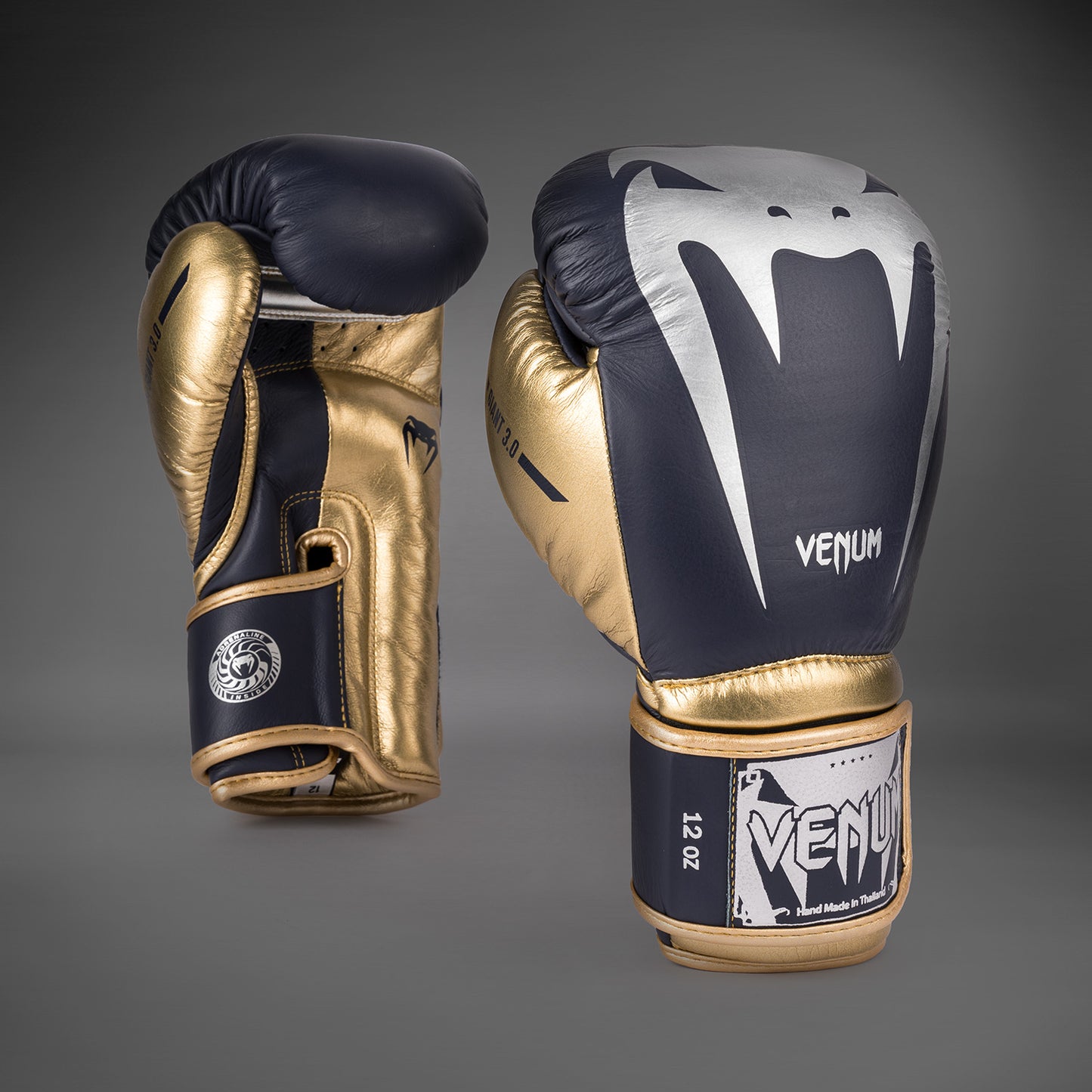 Venum Giant 3.0 Боксерские перчатки - военно-морской флот/золото - Специальное издание