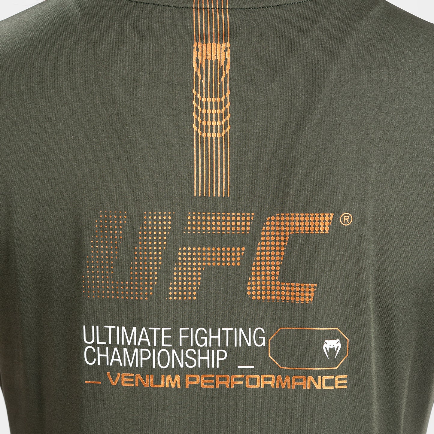 UFC Adrenaline by Venum Fight Week Женская футболка Dry-Tech - хаки/бронза