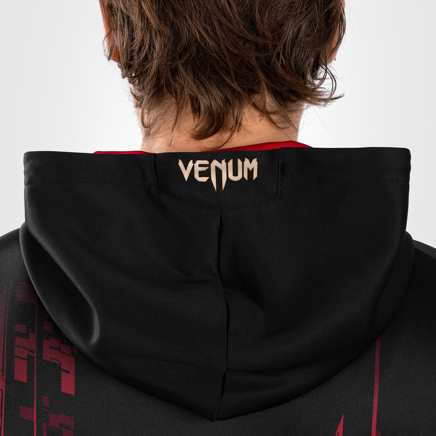 UFC Venum Performance Institute 2.0  Мужская толстовка на молнии - черный/красный